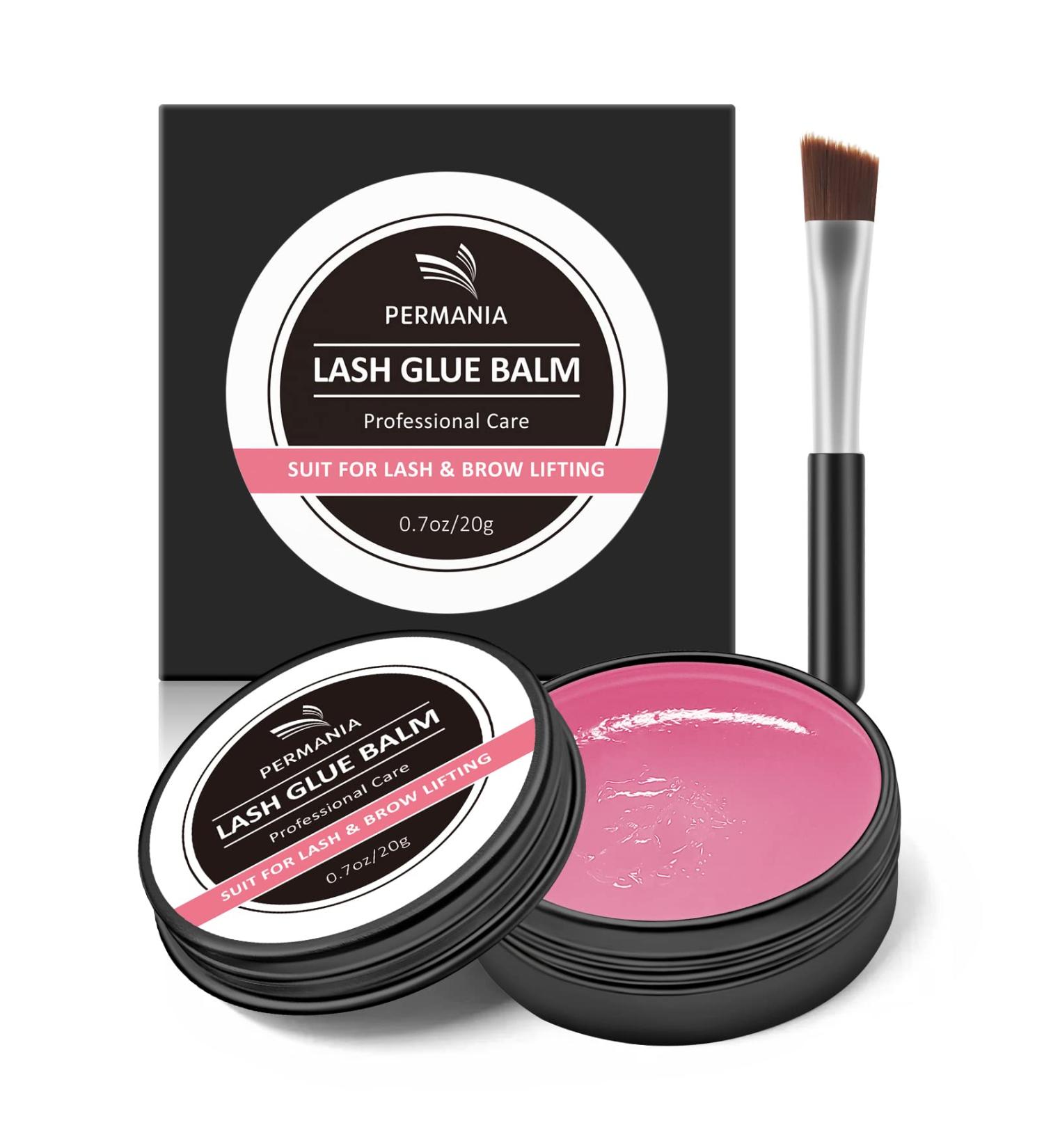 PERMANIA Peach Lash Lift Rod Adhesive & Brow Lamination Glue - Strong Viscosity & Water Solubility for Lash Perm Kit - Buy Online on SooperMarket.com