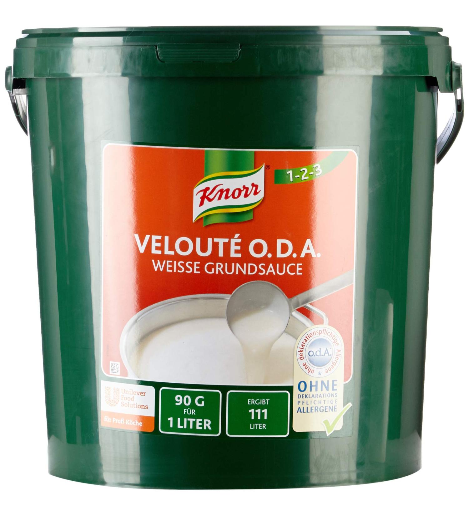 Knorr Velout White Basic Sauce - 10kg Pack | Allergen-Free Gourmet Cooking Sauce for International Shipping - Buy Online on SooperMarket.com