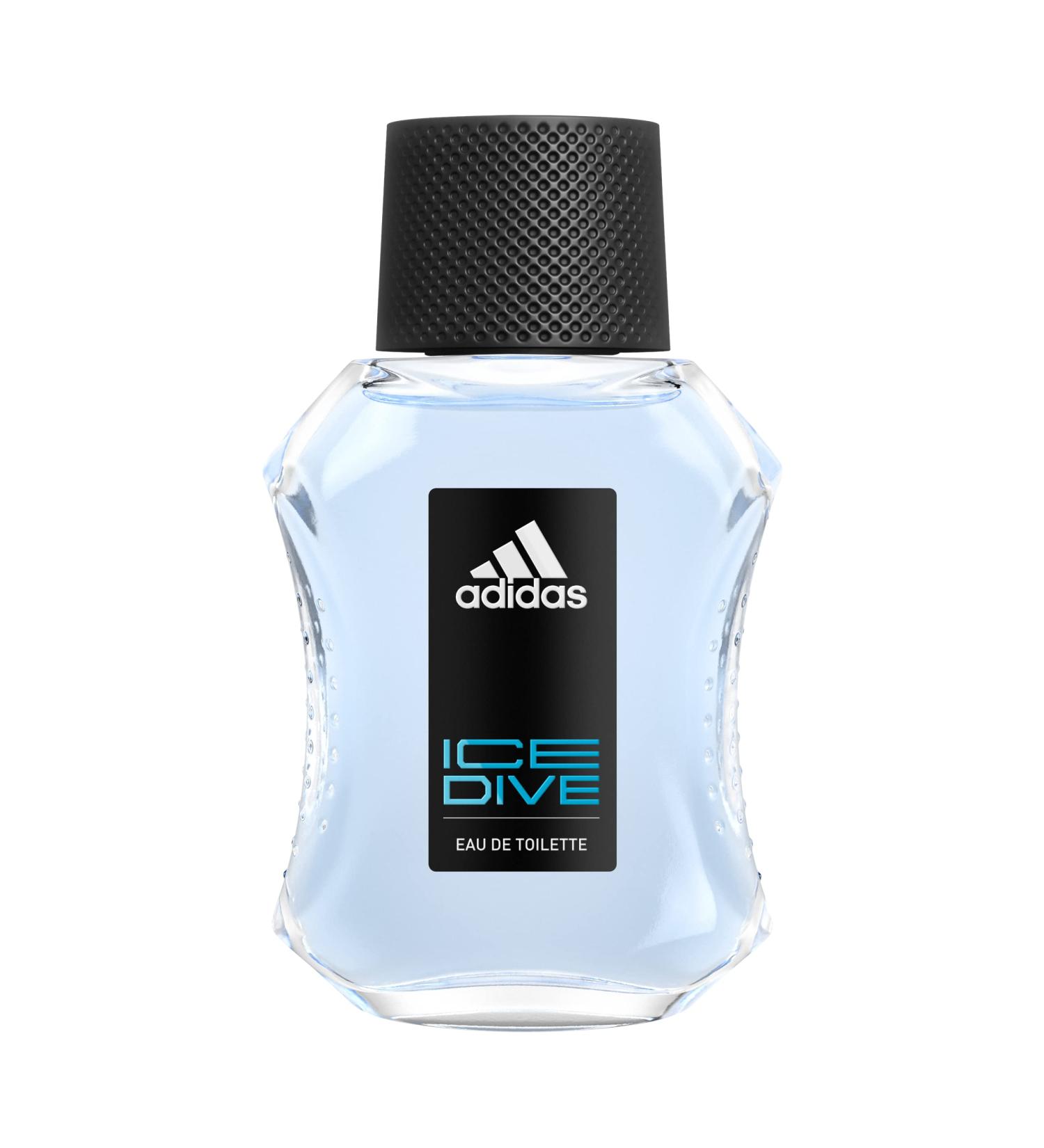 adidas Ice Dive Eau de Toilette 1.7 fl oz (Pack of 1) Notes of Lavender Sandalwood and Vanilla Men's Fragrance Long Lasting Sporty Fragrance Travel Size 1.7 Fl Oz (Pack of 1) Eau De Toilette - Buy Online on SooperMarket.com