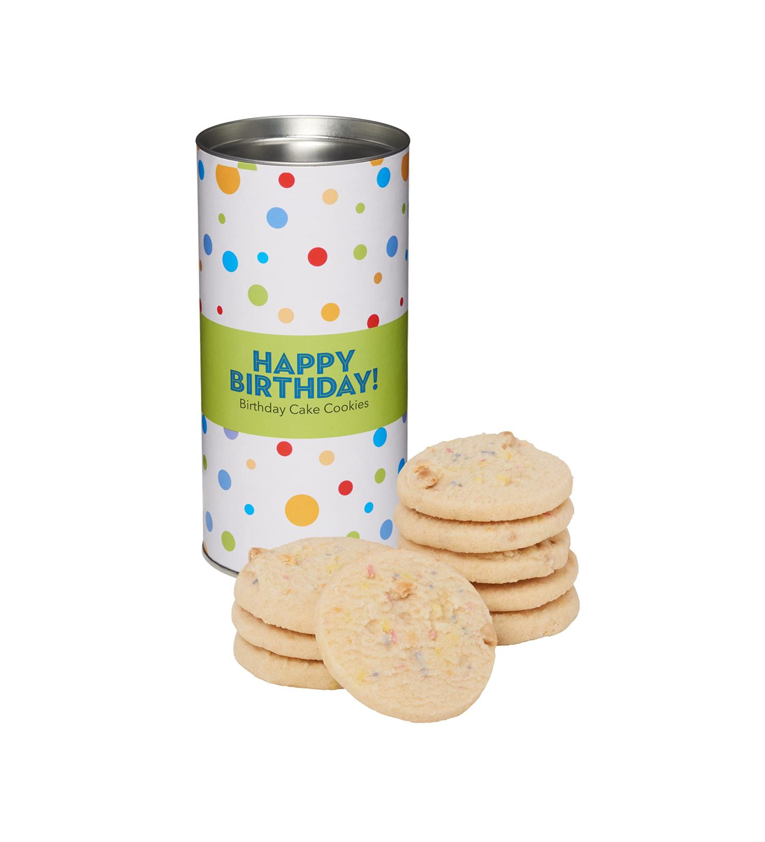 Infinity Brands Happy Birthday Birthday Cake Cookies Gift Tube 150g Happy Birthday Cake - Buy Online on SooperMarket.com