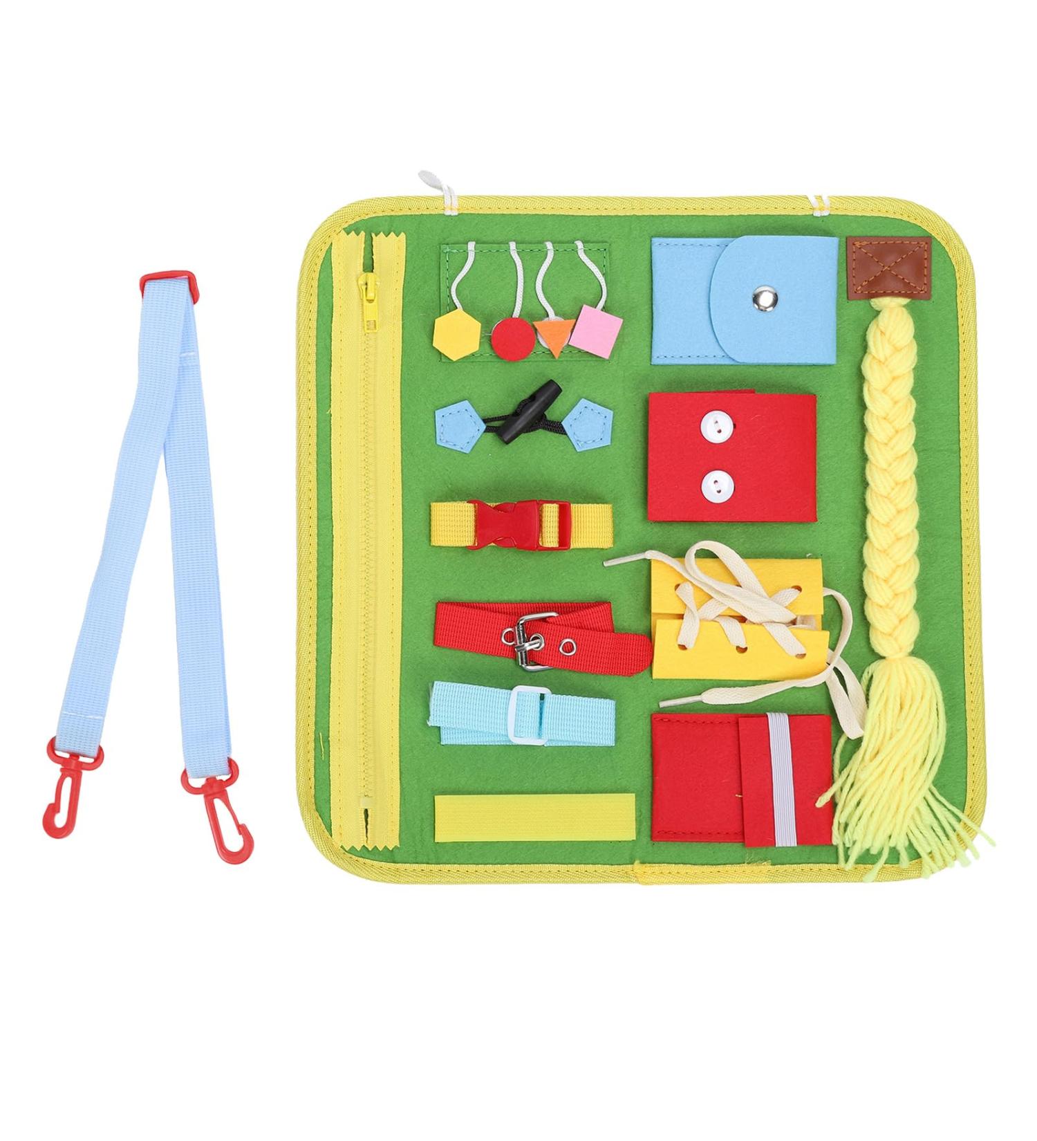 iFCOW Dementia Sensory Pad Fidget Blanket for Toddlers & Elderly - Educational Activities & Toys - Buy Online on SooperMarket.com
