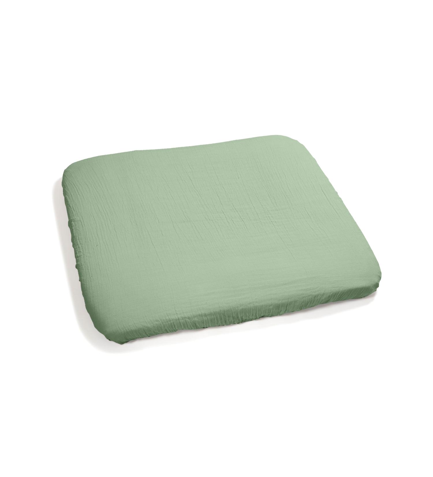 Pic Bear Wrap Editions 75x85cm | 100% Muslin Cotton Baby Wrap with Elastic Band - Gentle & Protective Comfort for Babies (Grayed Jade) - Buy Online on SooperMarket.com