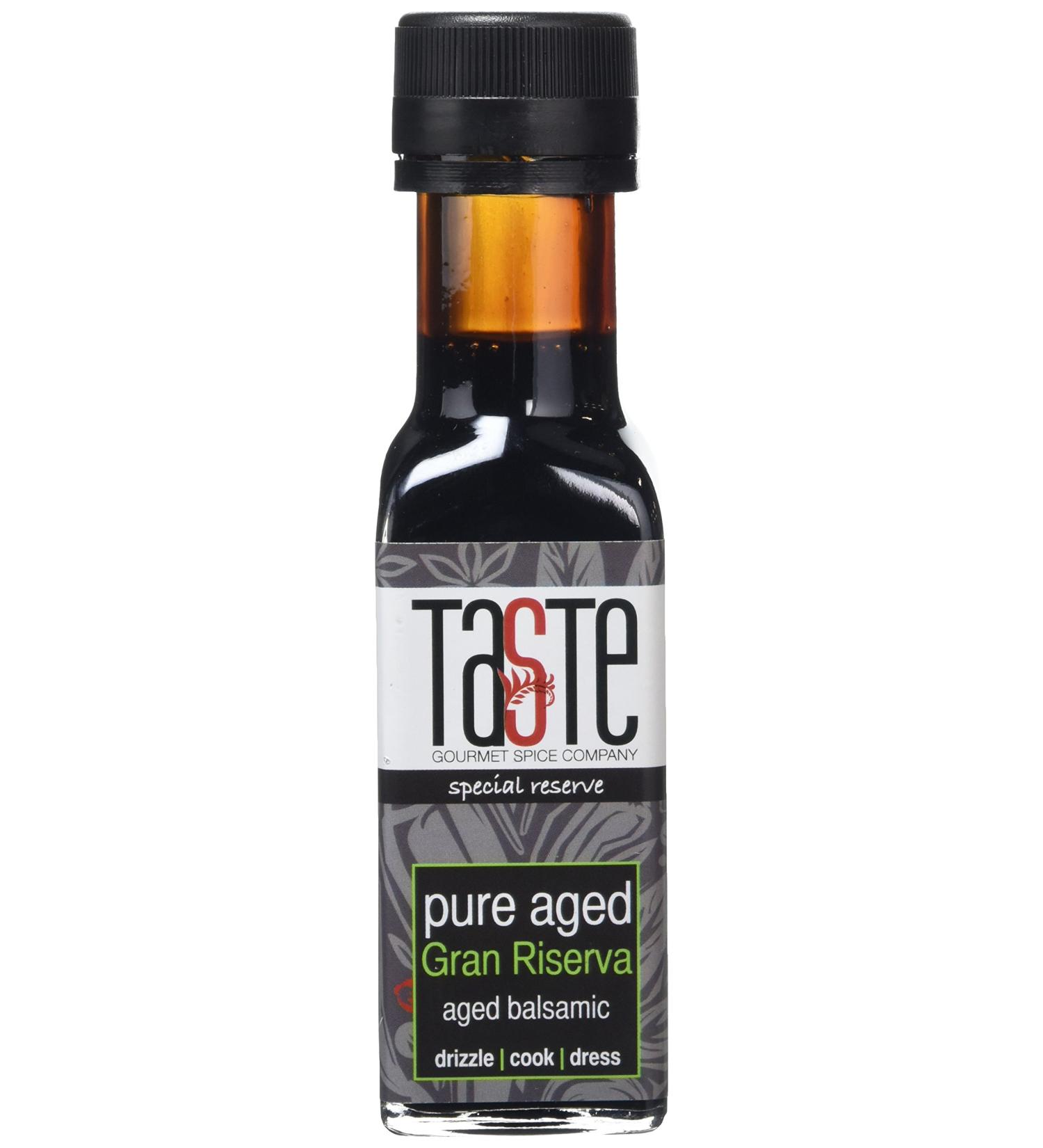 Gourmet Spice Company Gran Riserva Aged Balsamic Vinegar 100 ml - Premium Quality Balsamic Vinegar 100 ml (1 Pack) - Buy Online on SooperMarket.com