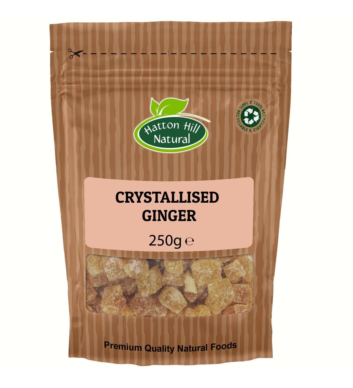 Crystallised Ginger 250g by Hatton Hill