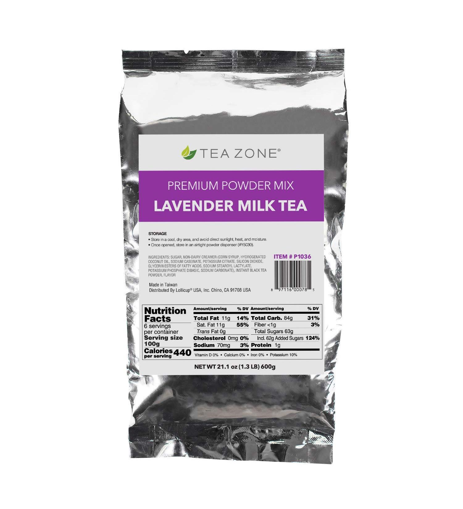Tea Zone Lavender Milk Tea Powder - 1.32 lb - Buy Online on SooperMarket.com