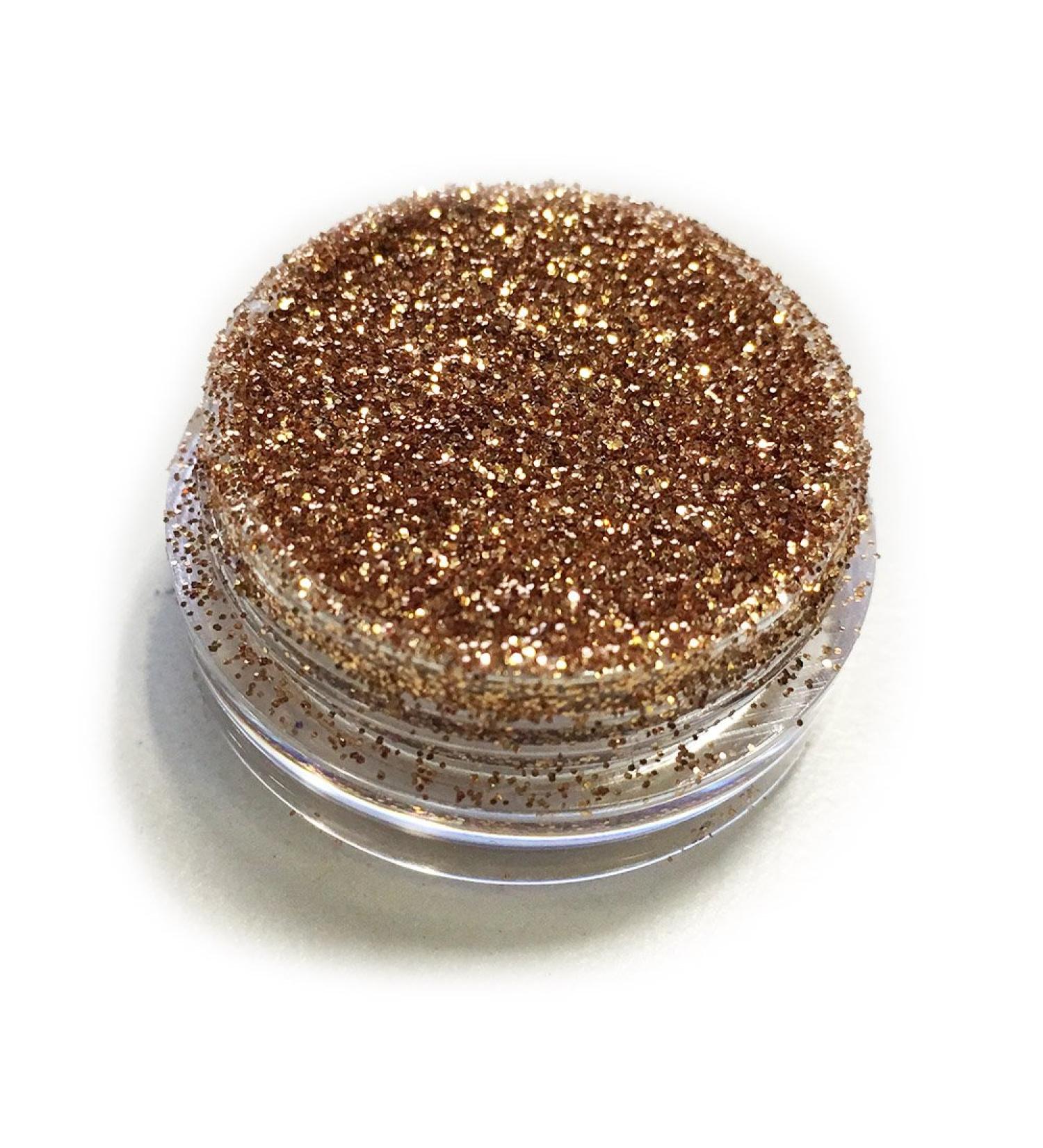 Kiara World Gold Caramel Sparkle Eye Shadow Loose Glitter Dust Body Face Nail Art Party Shimmer Make-Up