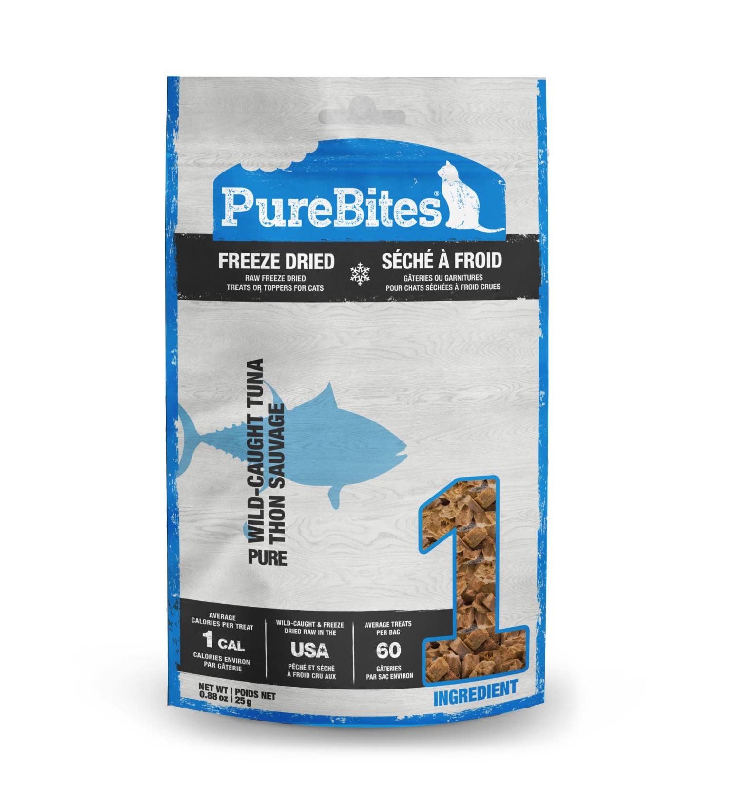 PureBites Minnow Freeze Dried Cat Treats - Tuna Flavor - Buy Online on SooperMarket.com