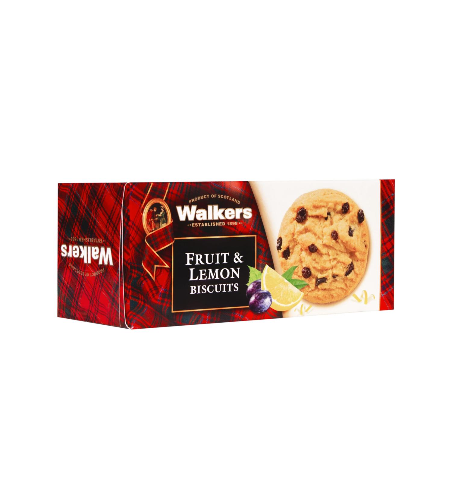 Walkers Fruit and Lemon Biscuits 150 Gram - Buy Online on SooperMarket.com