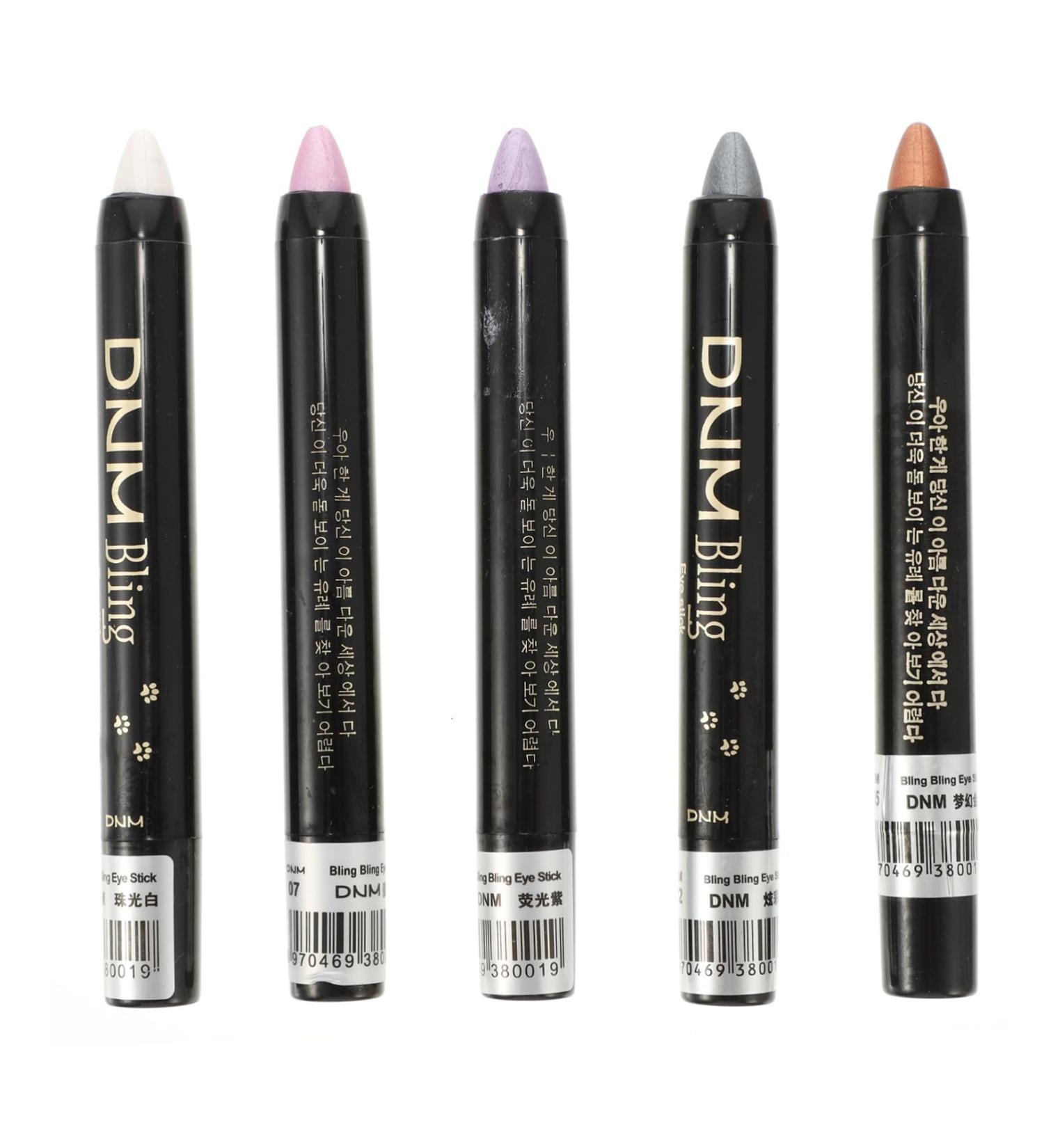 PLAFOPE 5pcs Pearlescent Eyeshadow Pencil Women Cosmetics Waterproof Eyeshadow Pencil Makeup Pen Paste - Buy Online on SooperMarket.com