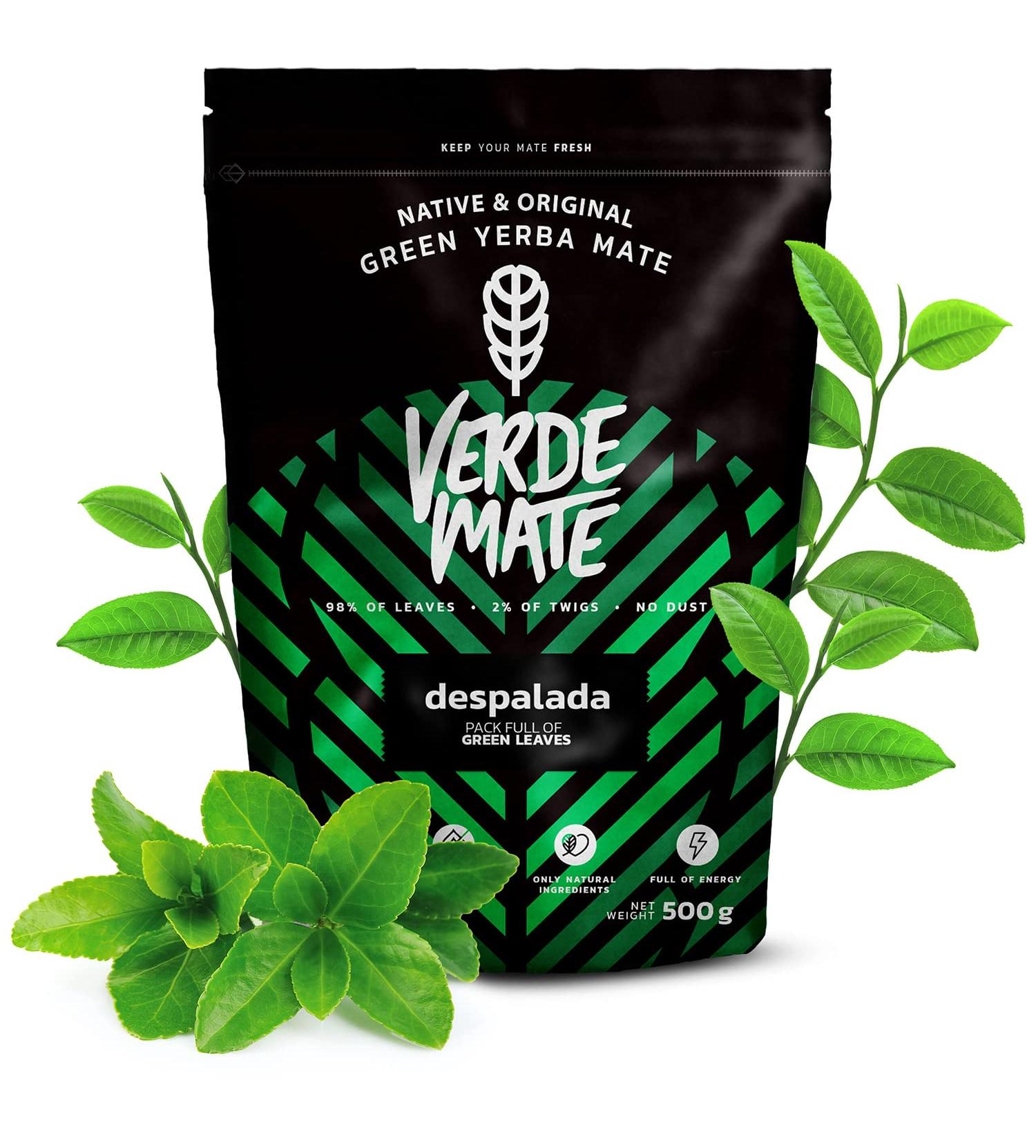 Verde Mate Green Despalada 0.5 kg - Pure Fine Yerba Mate from Brazil | Natural Caffeine | Air-Dried - Buy Online on SooperMarket.com
