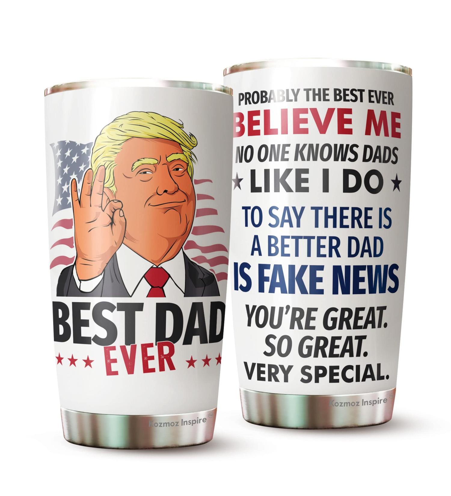 Dad Gifts - Best Dad Ever Gifts - Fathers Day Gift - Dad Gifts From Daughter - Gifts For Dad On Fathers Day - Fathers Day Gift From Daughter - Best Dad Mug - Christmas Gifts For Dad Tumbler White 1 Count (Pack of 1) - Buy Online on SooperMarket.com