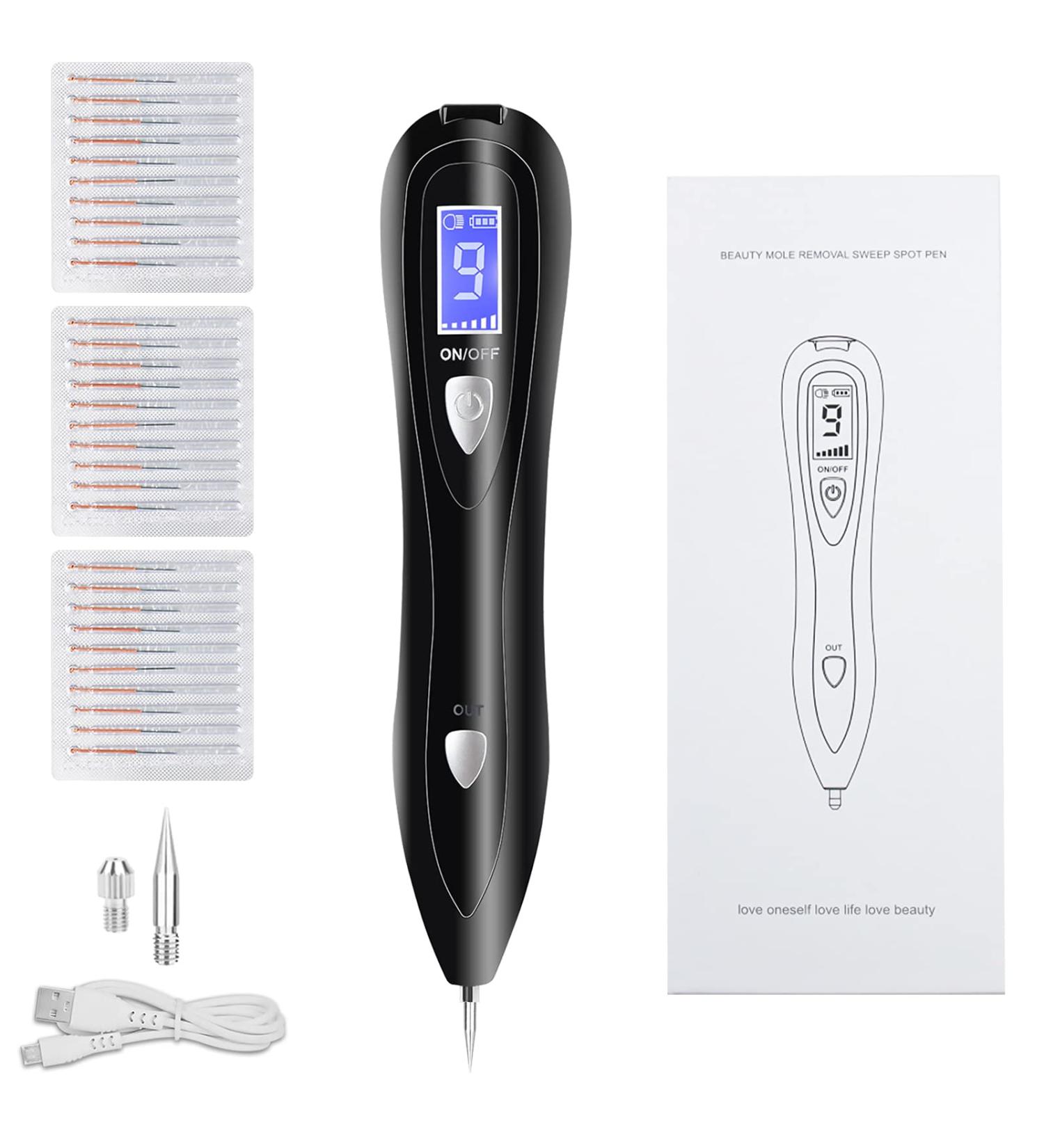 CHRERNA Skin Tags & Mole Removal Kit - 9 Modes Plasma Pen for Warts, Spots, Body & Facial Nevus - Buy Online on SooperMarket.com