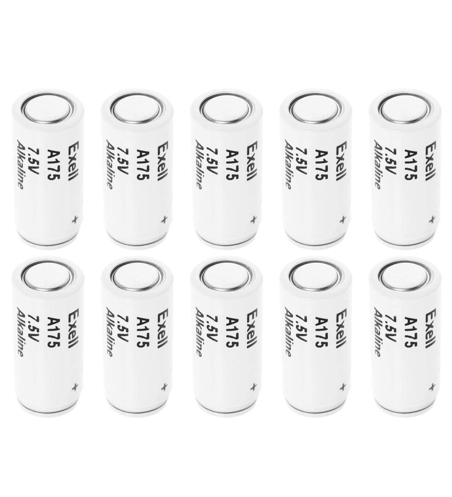 10pc Exell A175 Alkaline 7.5V Battery TR175 MN175 1501 - Premium Quality for All Devices | International Shipping Available - Buy Online on SooperMarket.com