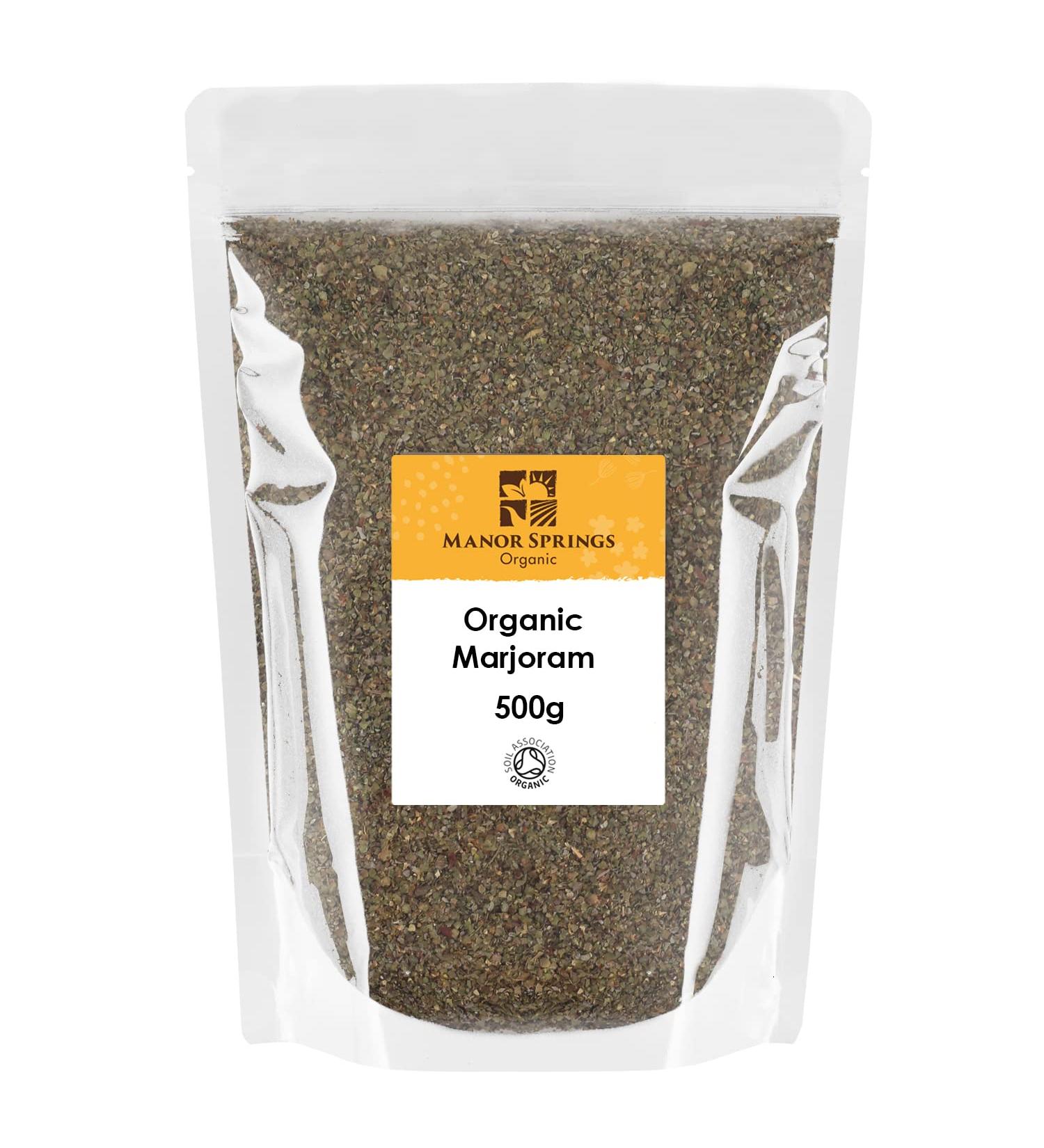 Manor Springs Organic 500g Organic Marjoram - Premium Quality - Buy Online on SooperMarket.com