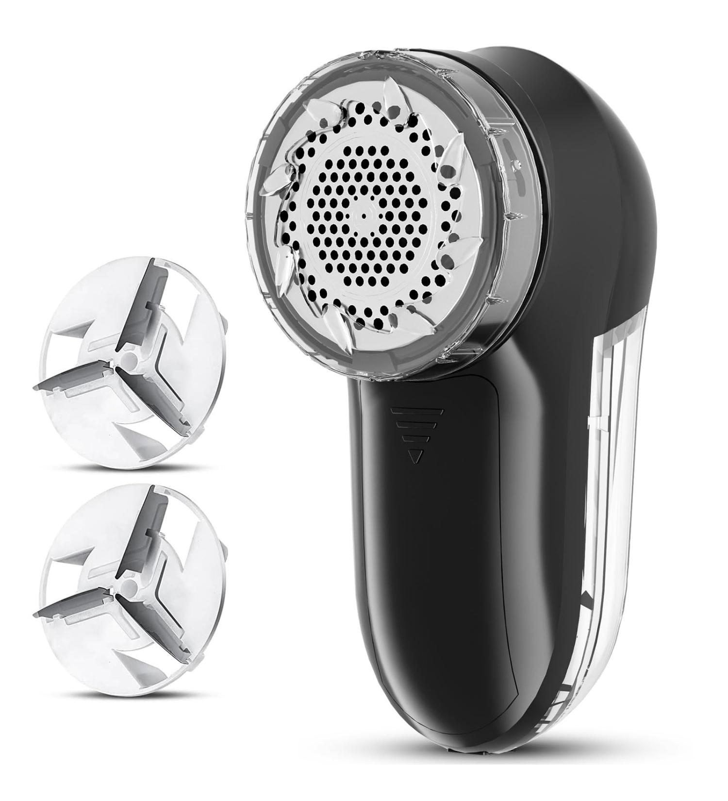 Buy JUEYINGBAILI Fabric Lint Shaver - Electric Sweater Fuzz Remover Battery Operated 80% Faster 3 Shave Heights for Clothes Lint Balls & Pills - International Shipping Available - Buy Online on SooperMarket.com