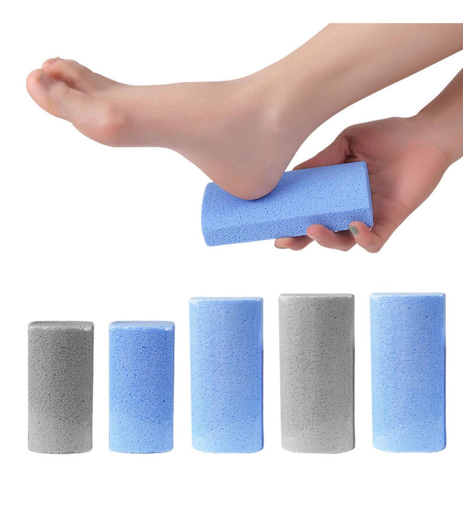 Dekaim Pumice Stone for Feet Foot Scrubber for Dead Skin for Dead Skin Removal Hard Remover Pedicure Prevents Cracked Heels (Grey) - Buy Online on SooperMarket.com