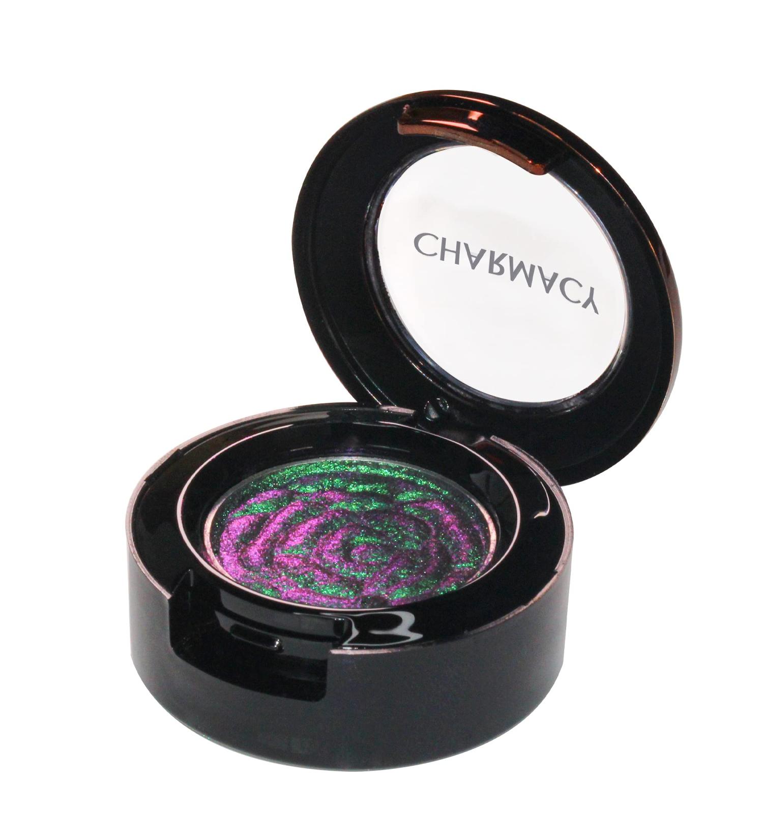 CHARMACY Duochrome Eyeshadow - Insane Shifters Chameleon Eyeshadow for High-Impact Metallic Eye Looks - 100% Vegan & Cruelty Free - 1.9g (500) - Buy Online on SooperMarket.com