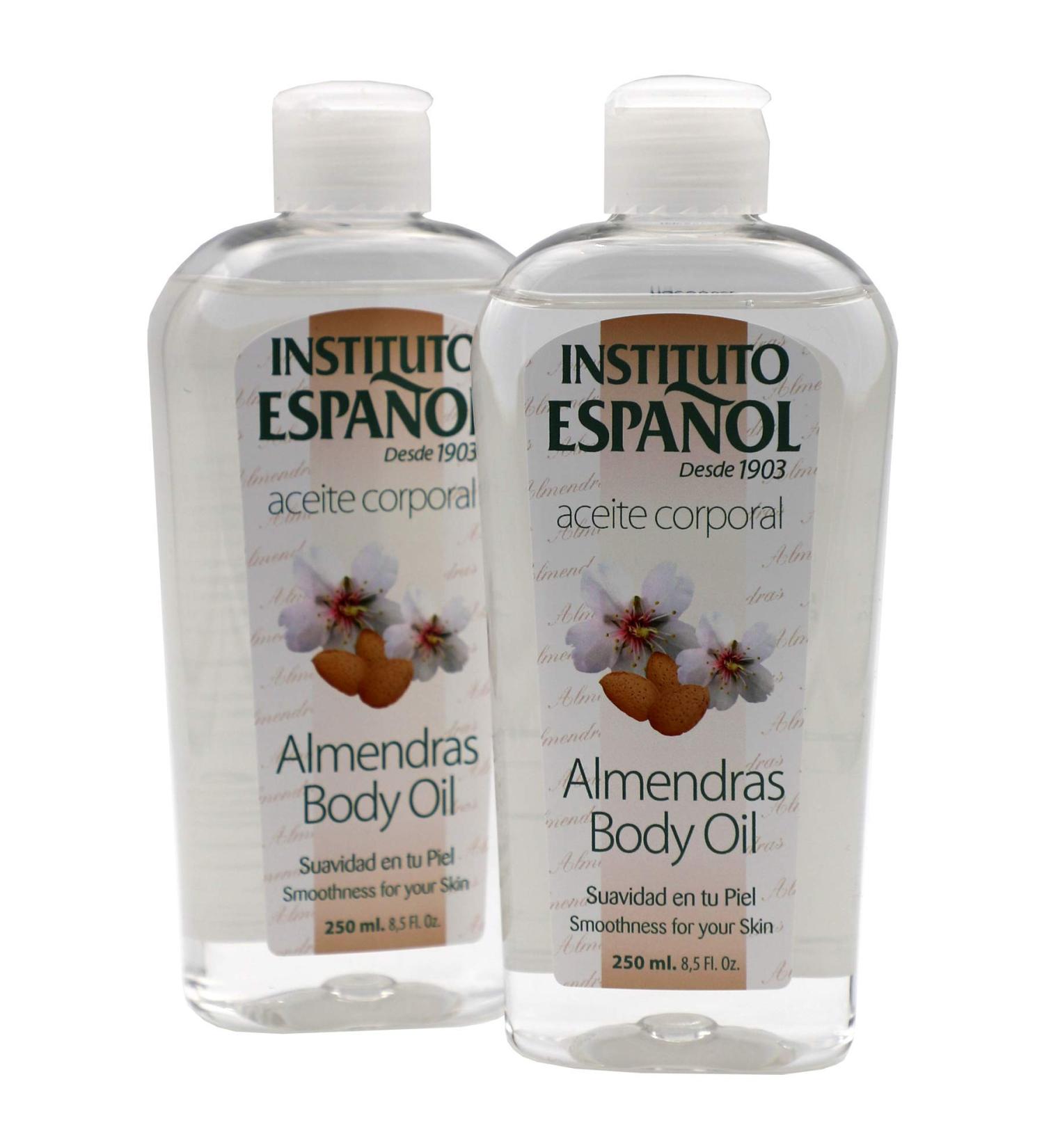 Instituto Espa ol Almond Oil Softener - Hydrating Formula with Delicate Fragrance for Radiant Skin | 2-Pack, 8.5 FL Oz Bottles - Buy Online on SooperMarket.com