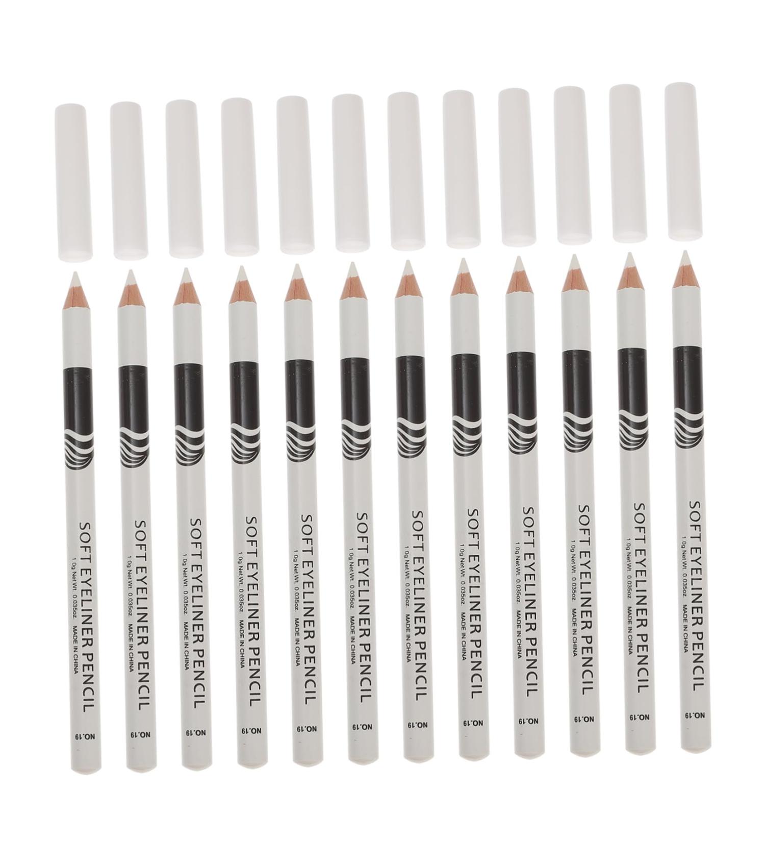 FOYTOKI 12pcs Lying Silkworm Eyeliner Waterproof Eyebrow Eye Brightener Stick Highlighter Gels White Powder - Buy Online on SooperMarket.com