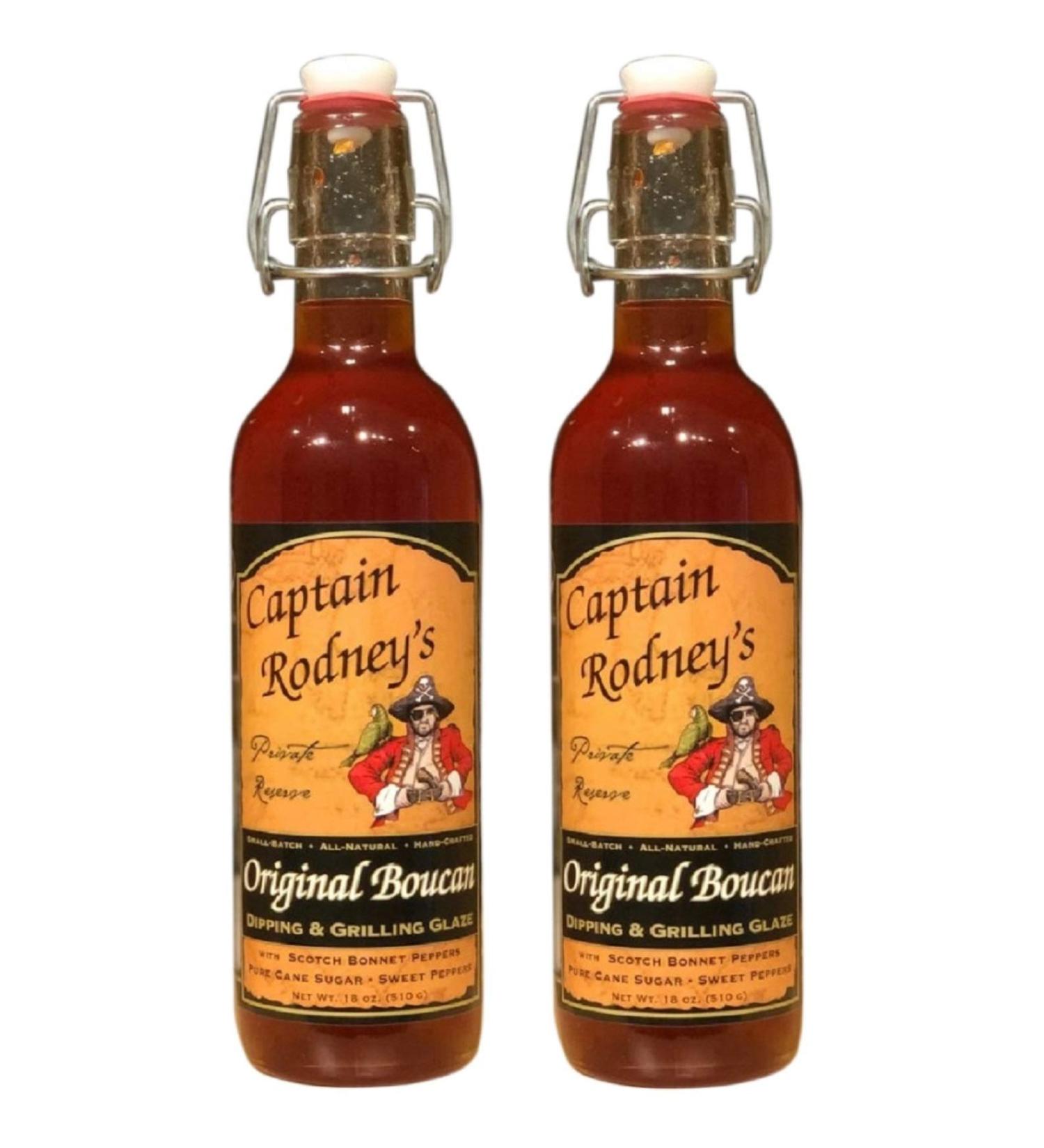 Captain Rodney's Boucan Pepper Glaze 18 oz (2 Pack)