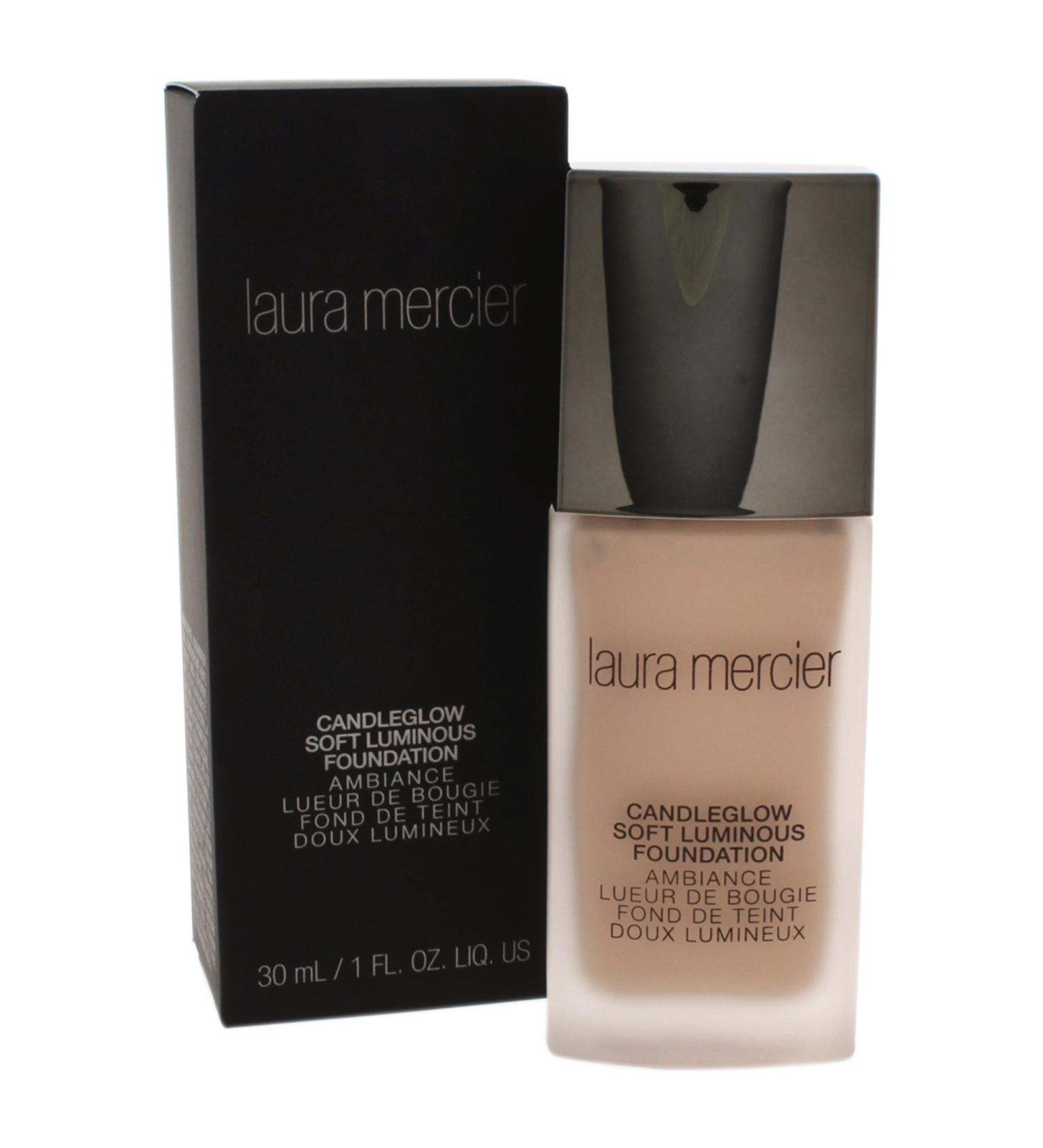 Laura Mercier Candleglow Soft Luminous Foundation  No. 1C1 Shell  1 Ounce No. 1C1 Shell 1 Fl Oz (Pack of 1)