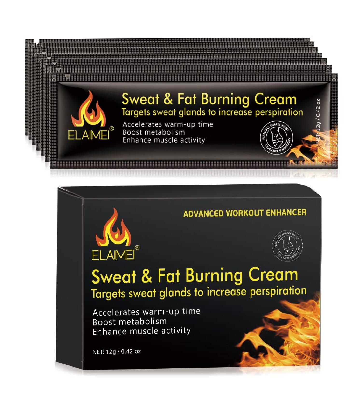 10 Pack Hot Cream Workout Enhancer for Fat Burning & Cellulite Reduction - Coconut Body Cream for Slimming & Muscle Tightening - Buy Online on SooperMarket.com