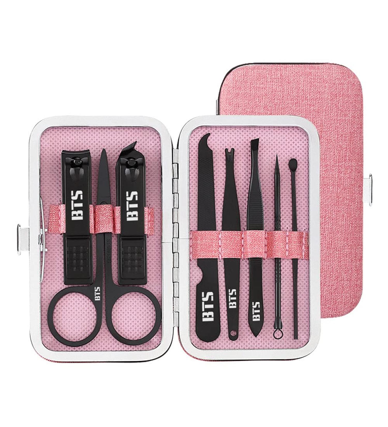 Kpop BTS 8 in 1 Professional Manicure Set for Army Gifts - Shop Now! - Buy Online on SooperMarket.com