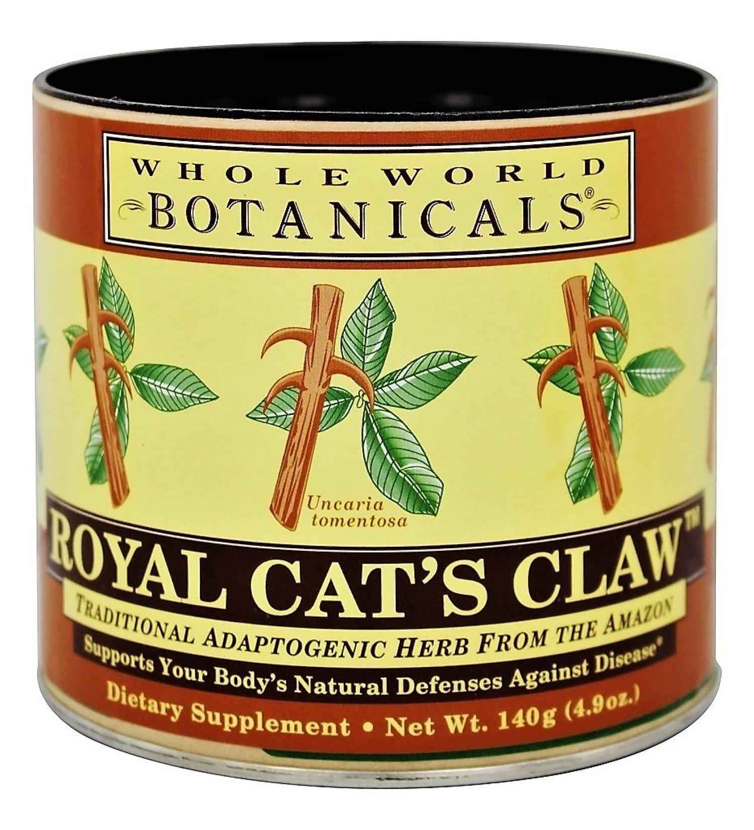 Royal Cat's Claw 4.9 oz (140 g) - Whole World Botanicals | Premium Herbal Supplement - Buy Online on SooperMarket.com