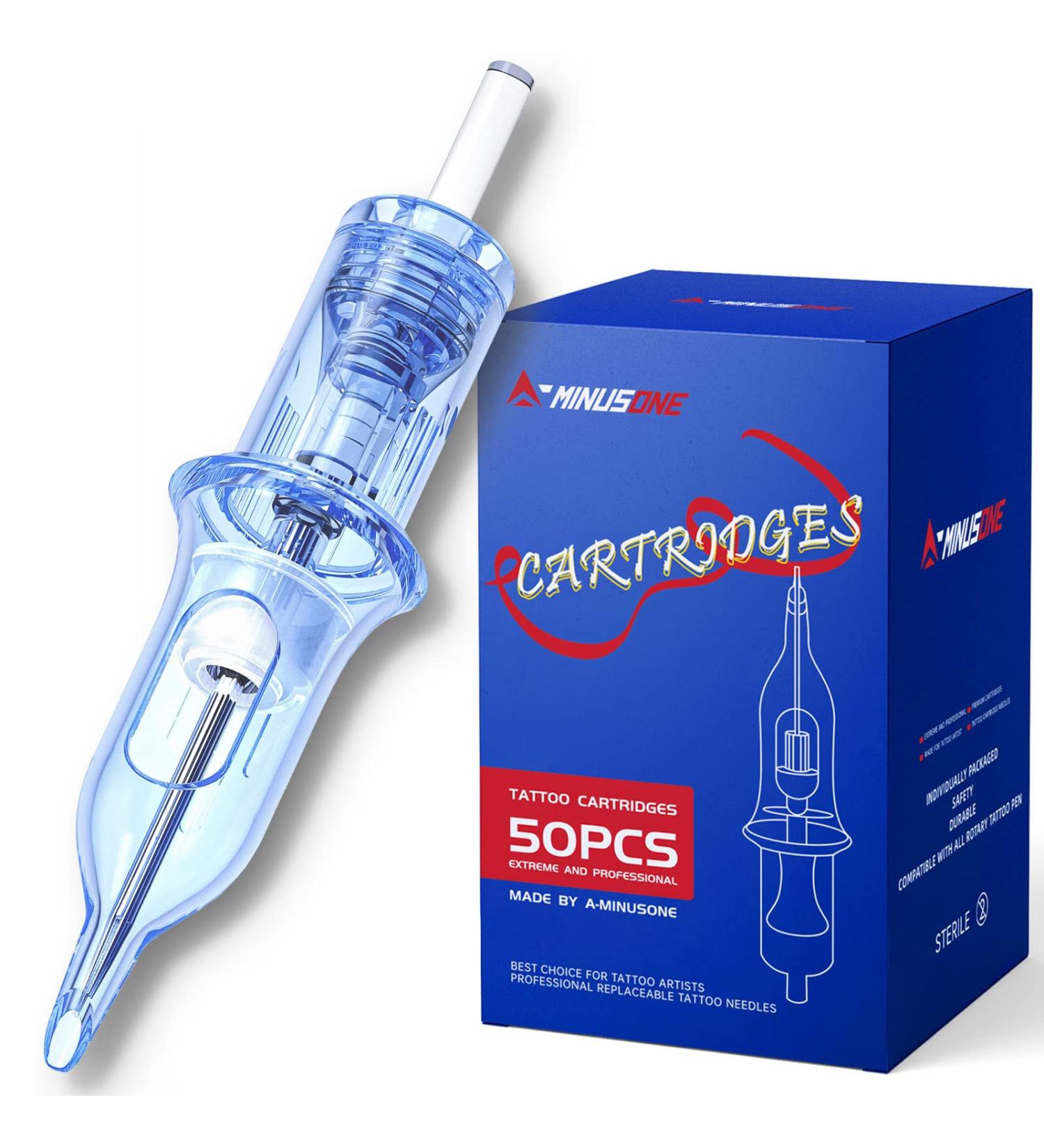 50PCS Mixed-pack Tattoo Cartridge Needles - #1003RL+05RL+07RL+09RL+11RL - 10Pcs Each - Disposable Round Liner #10 RL - Buy Online on SooperMarket.com