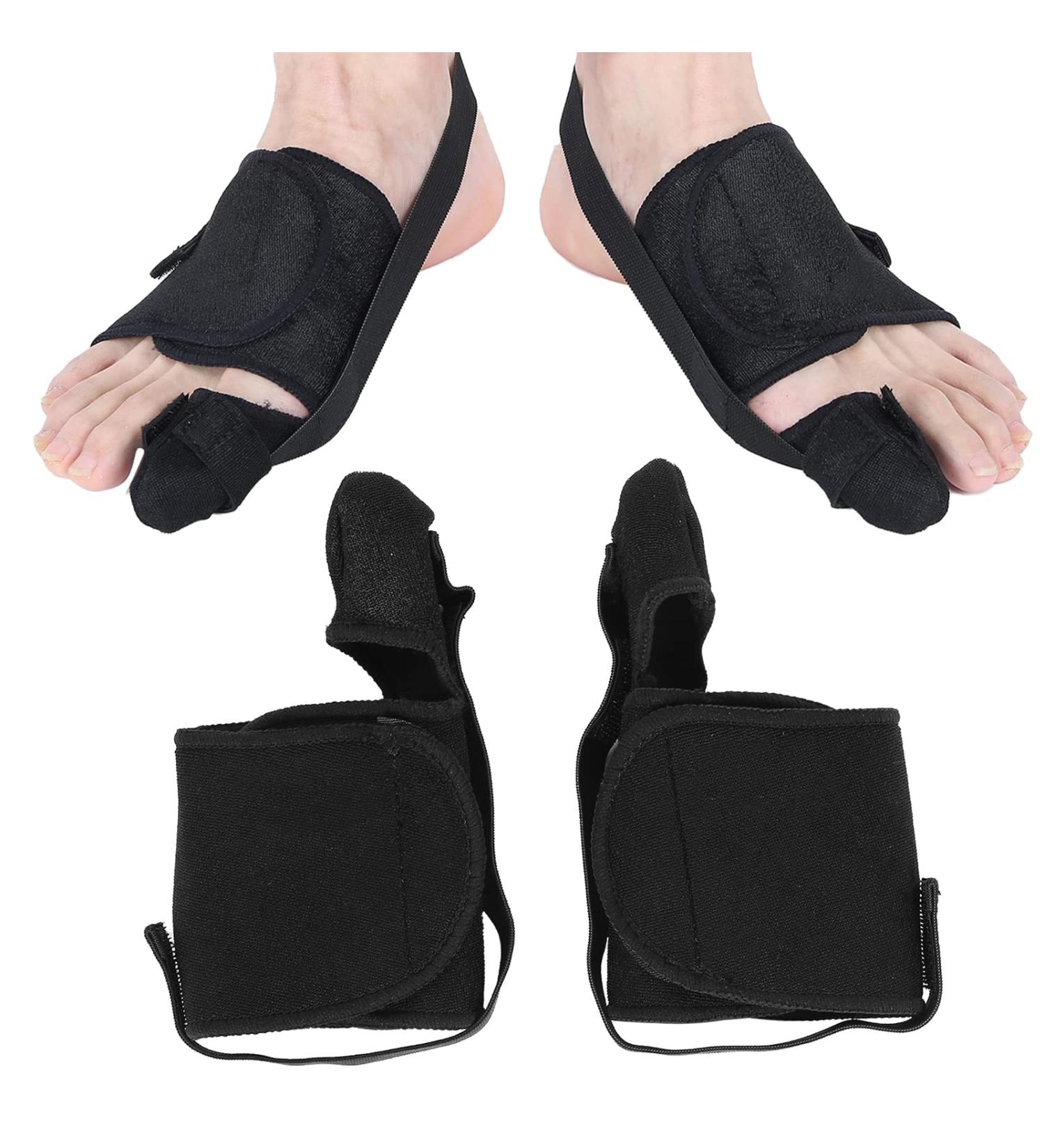 Bunion Splint Hallux Valgus Corrector | Double Adjustment Toe Separator Brace for Men and Women | Foot Support and Toe Straightener - Buy Online on SooperMarket.com