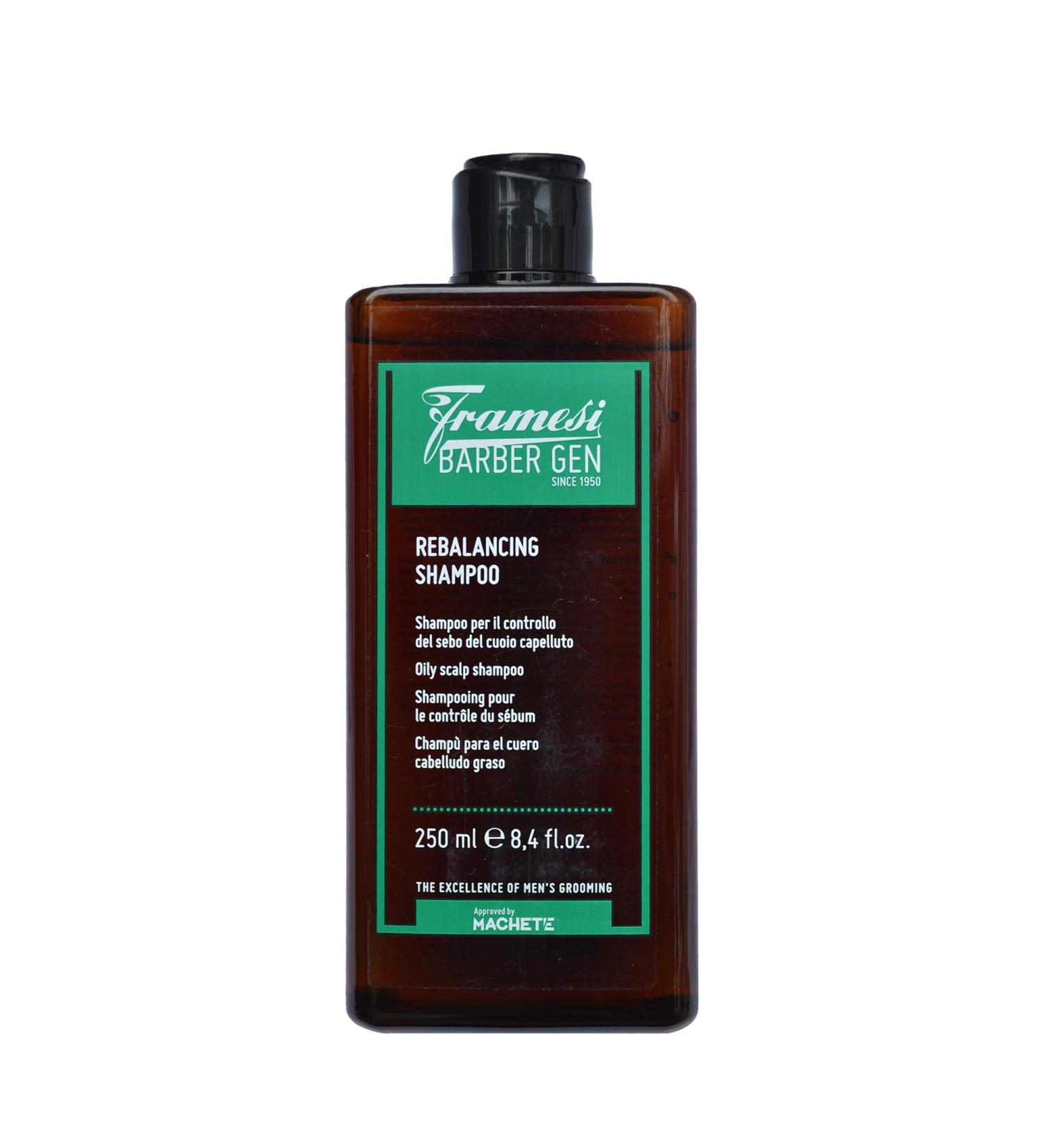 Framesi Barber Gen Rebalancing Scalp Shampoo for Oily Hair - 8.4 fl oz | Buy Internationally - Buy Online on SooperMarket.com