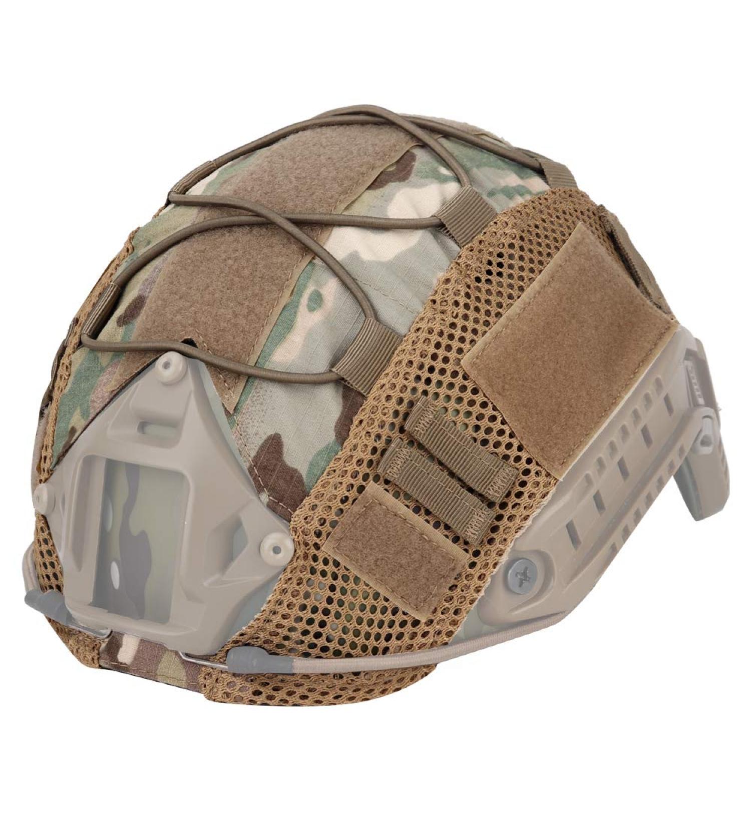 Blueana Tactical Helmet - Airsoft Military Fast Helmet Camouflage Cover (Size M) - Buy Online on SooperMarket.com