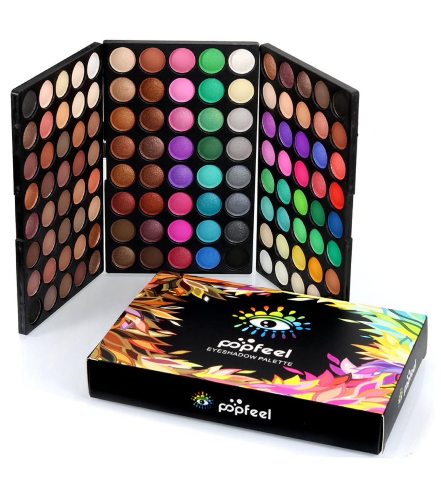 Beavorty 120 Eyeshadow Makeup Palette Glitter Eye Shadow Eye Shadow Palettes Powder Eye Shadow Make up 1 count (Pack of 1) As Shown - Buy Online on SooperMarket.com