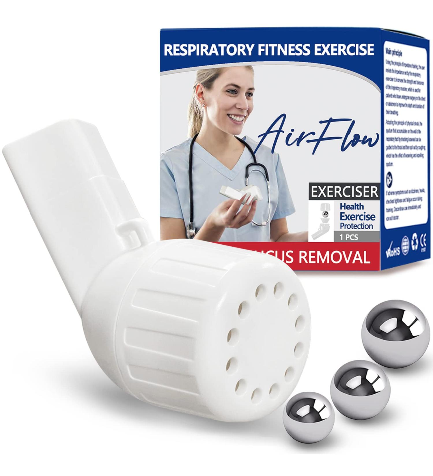 Breathing Exercise Device for Natural Mucus Clearance and Lung Expansion - Improve Breathing and Health - Buy Online on SooperMarket.com