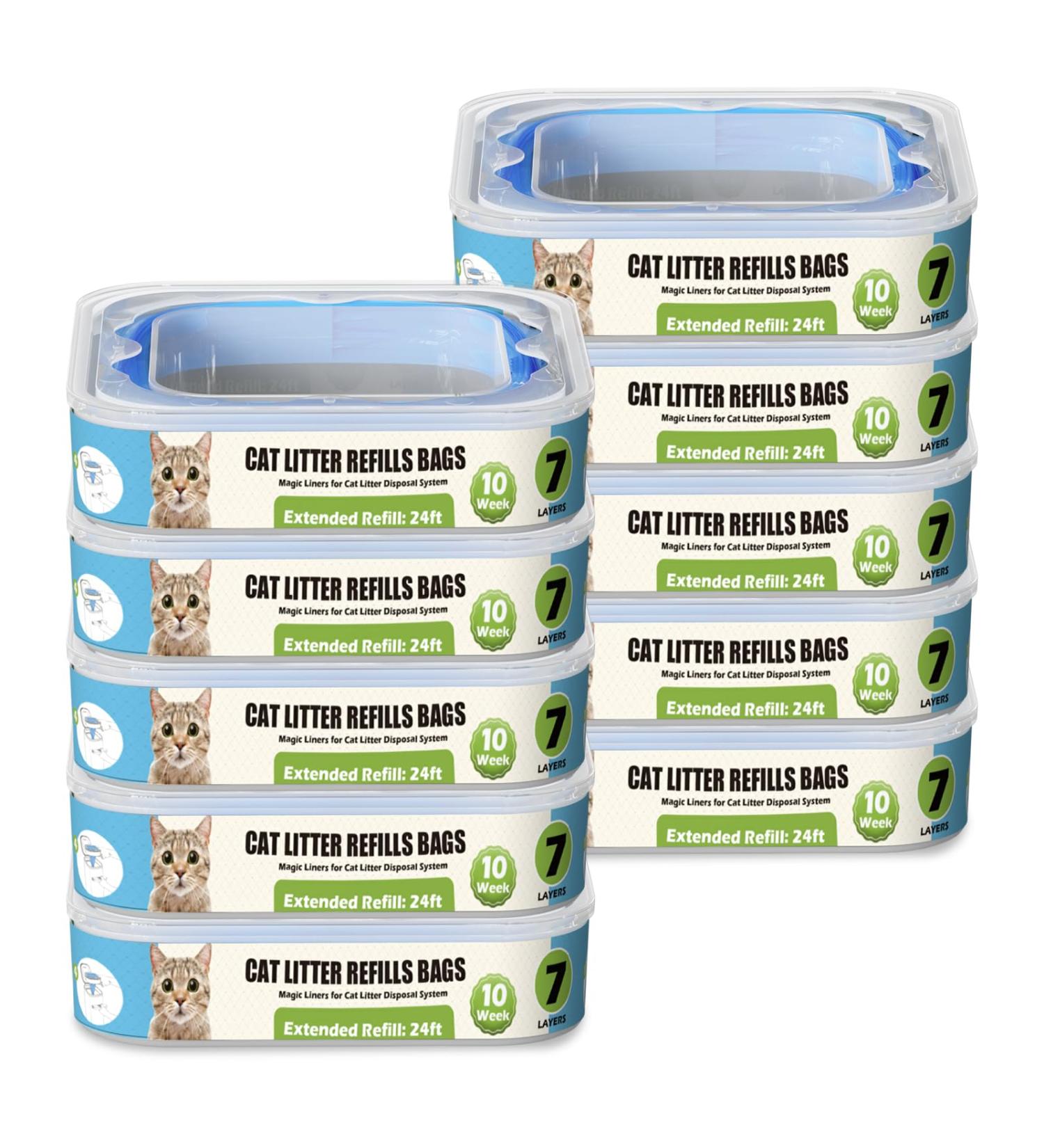 Cat Litter Refills Cartridge Compatible with 1 count (Pack of 10) - Buy Online on SooperMarket.com