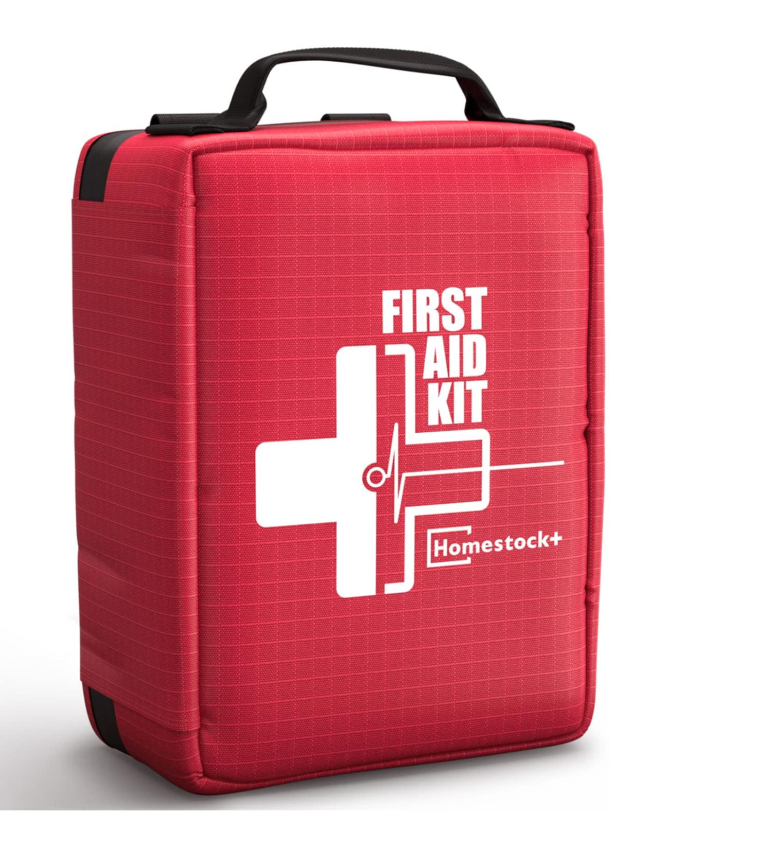 Medium First Aid Trauma Kit with Molle System for Car, Hiking, Backpacking - 1 Pack - Buy Online on SooperMarket.com