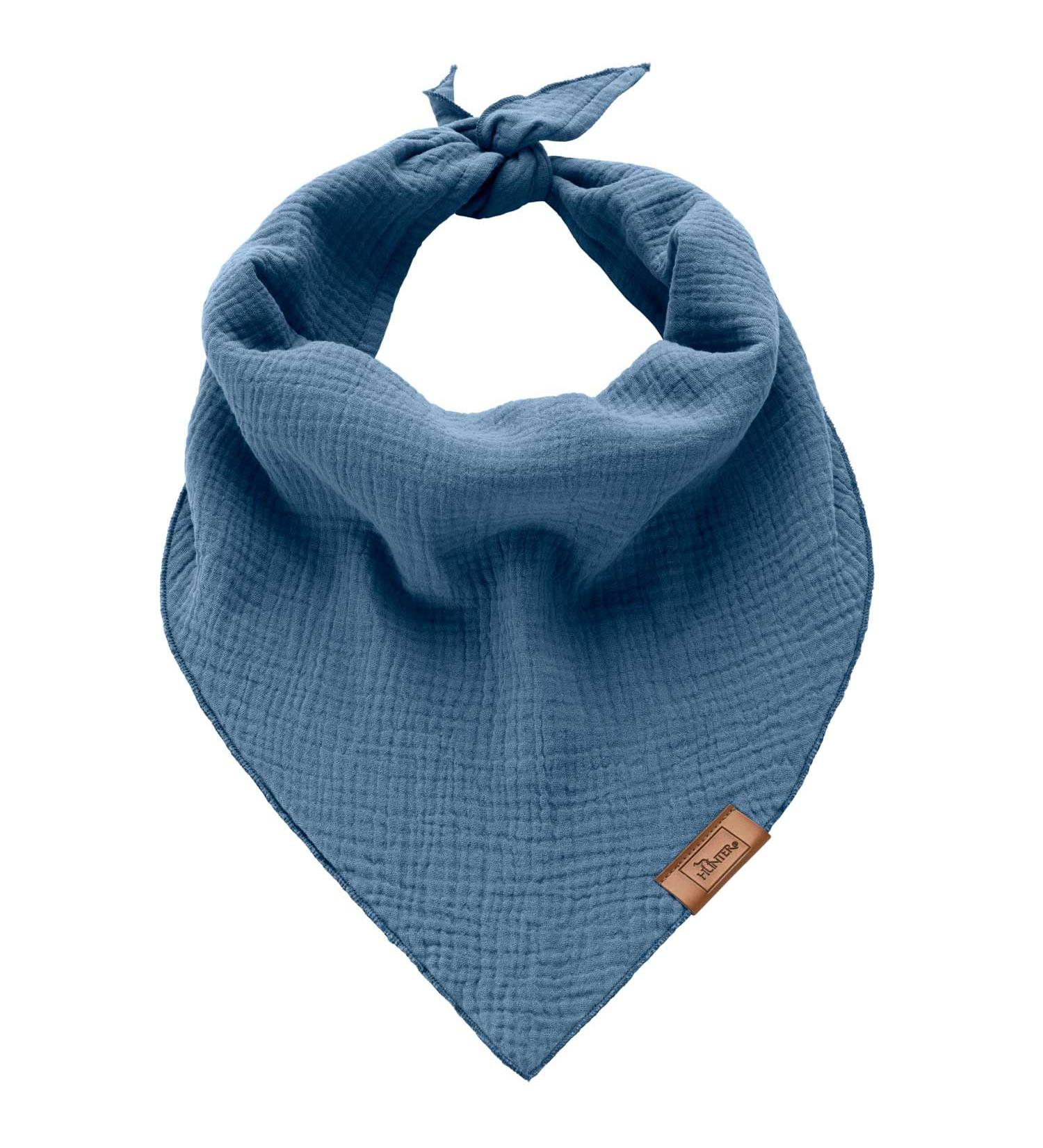 HUNTER Triangular Scarf NOLA - Blue LL Size | International Shipping Available - Buy Online on SooperMarket.com