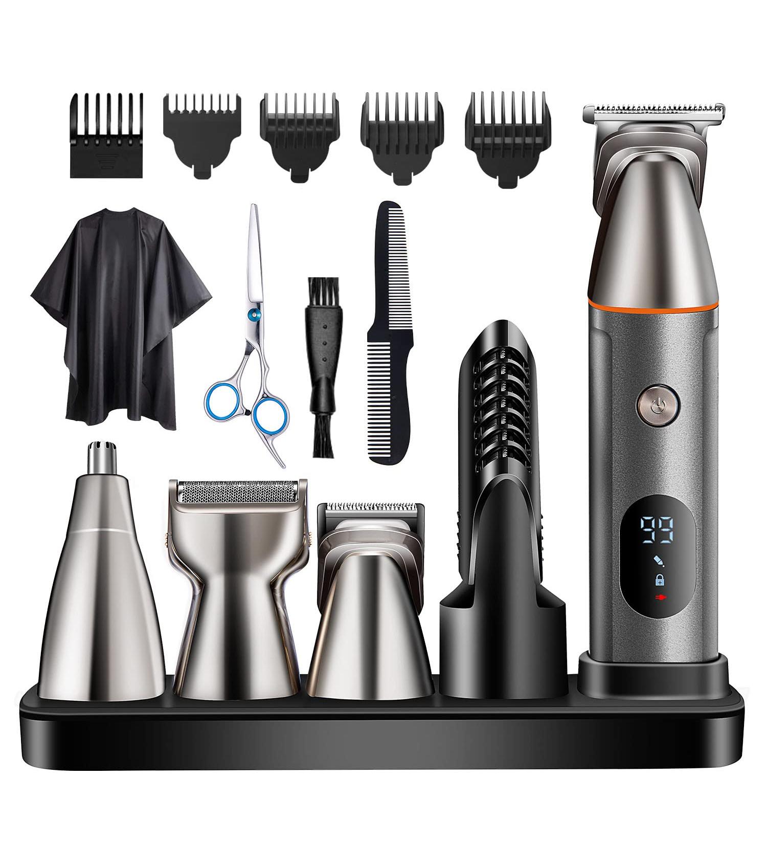 vsmooth Beard Trimmer for Men | Multifunctional Waterproof Hair Clipper & Precision Trimmer for Mustache Body Nose and Ear - Buy Online on SooperMarket.com