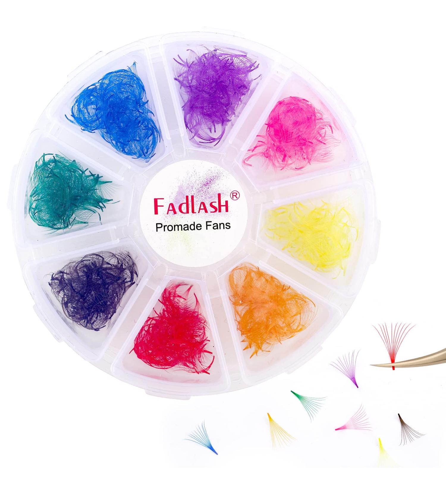 10D D Curl Color Lash Extensions 1000pc Mix 13mm - Handmade Premade Fans for Stunning Eyes - Buy Online on SooperMarket.com