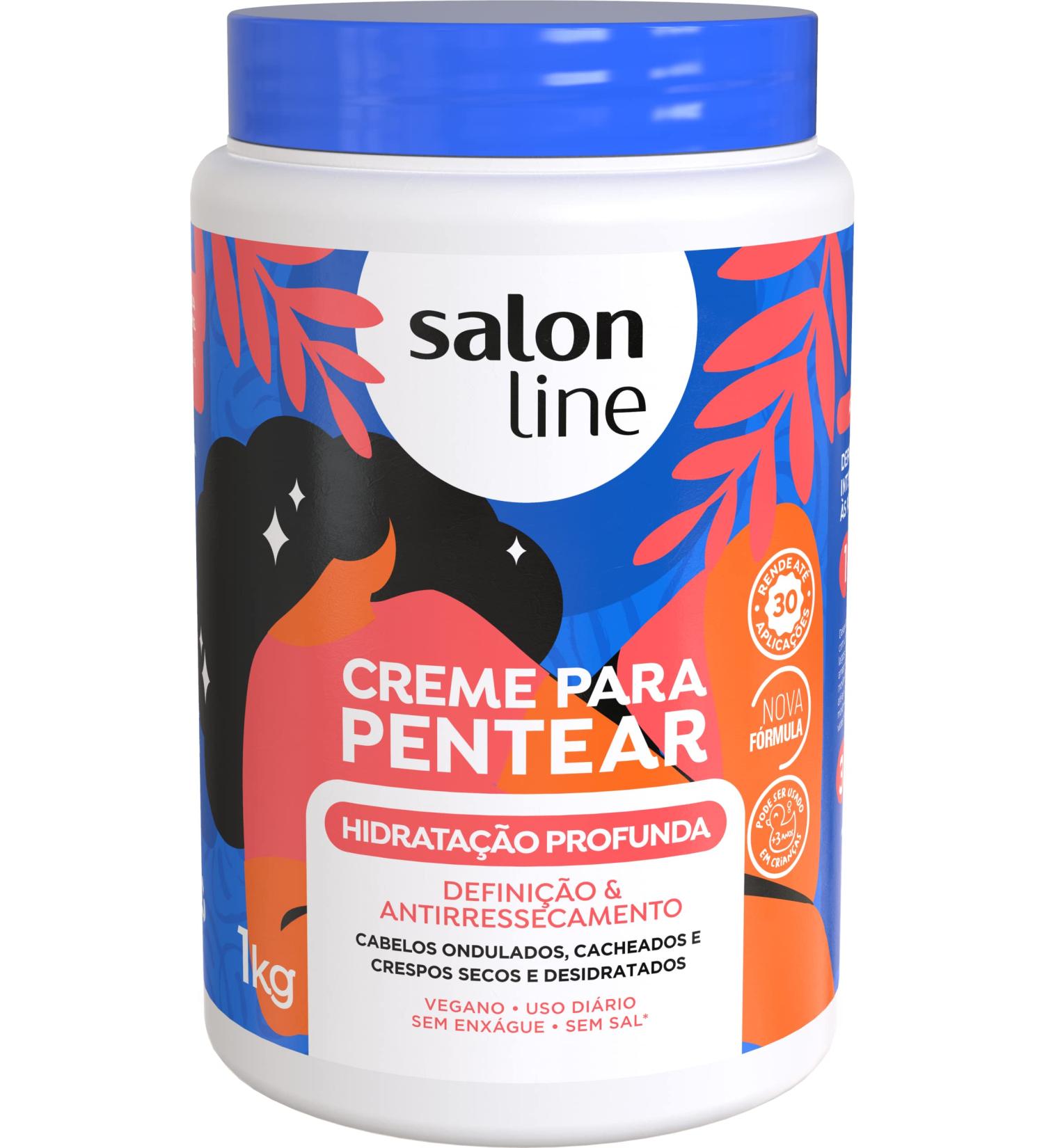 Salon Line Treatment Collection - Deep Moisturizing Combing Cream 1000g - Buy Online on SooperMarket.com