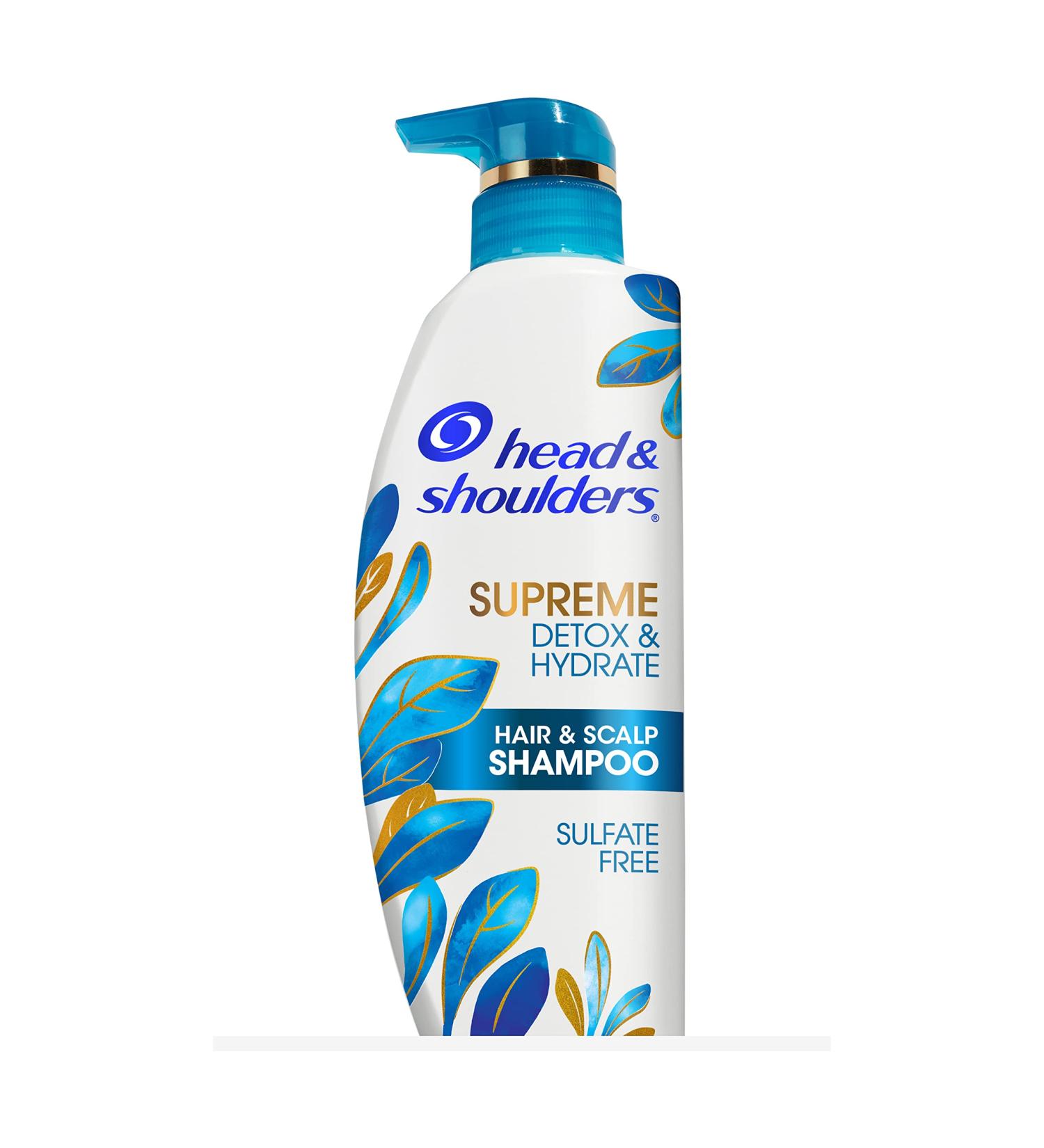 Buy Head & Shoulders Supreme Sulfate Free Detox & Hydrate Shampoo 11.8oz - International Shipping Available - Buy Online on SooperMarket.com