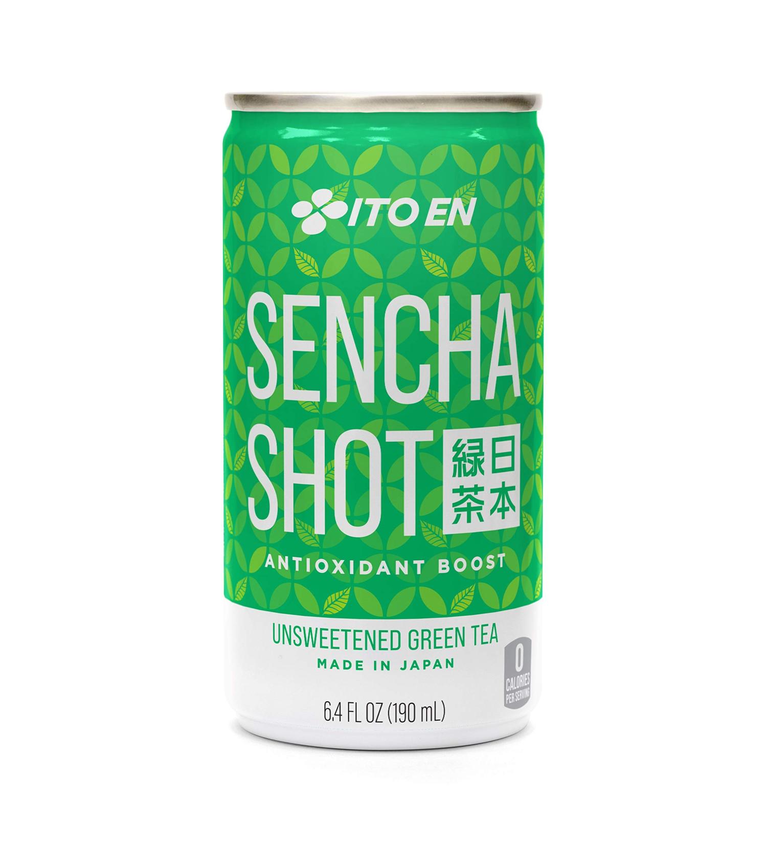 Ito En Sencha Shot Japanese Green Tea 6.4oz (Pack of 30) - Unsweetened, Zero Calories - Buy Online on SooperMarket.com
