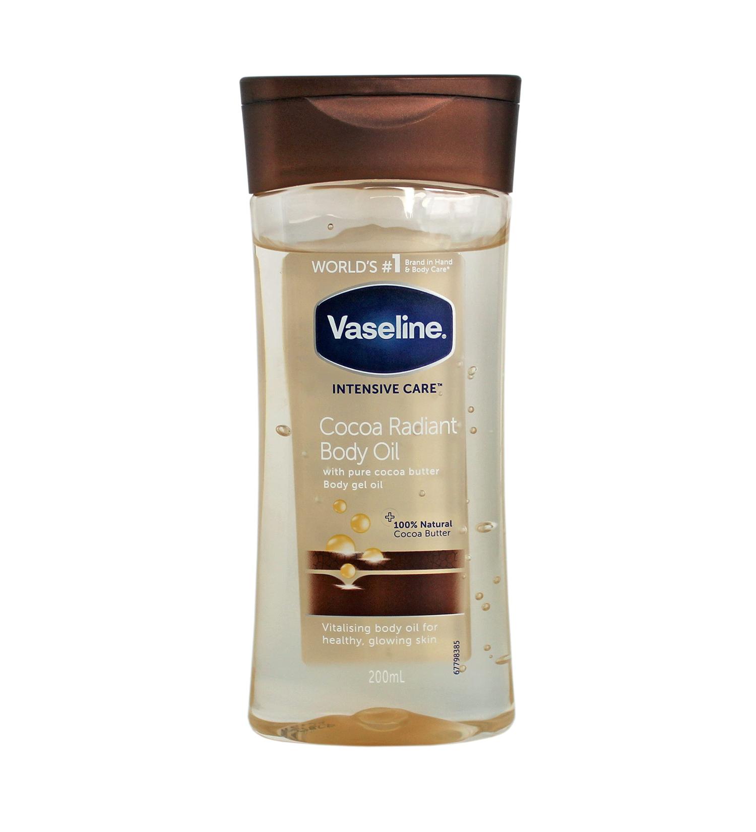 Vaseline Intensive Care Brazillian Nut & Almond Oil Gel Body Oil 6.8 fl oz | Moisturizing & Nourishing Formula | 200 mL - Buy Online on SooperMarket.com