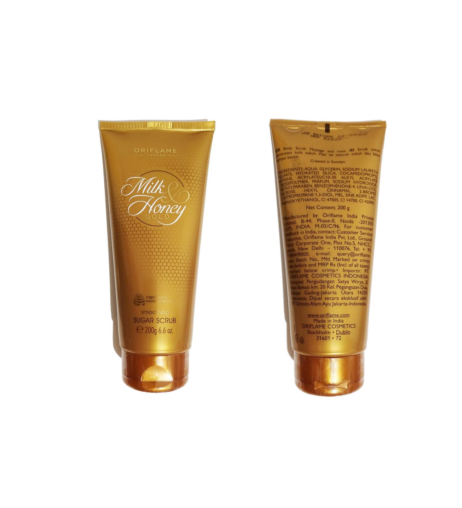 Milk & Honey Gold Smoothing Sugar Scrub | Nourishing Exfoliant for Soft Skin - Buy Worldwide - Buy Online on SooperMarket.com
