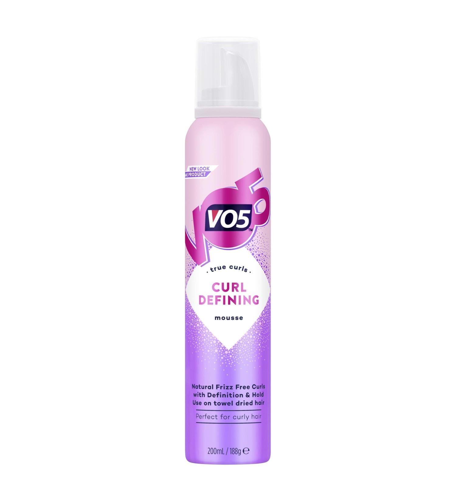 VO5 Curl Defining Mousse 200ml - Define and Enhance Your Curls - Buy Online on SooperMarket.com