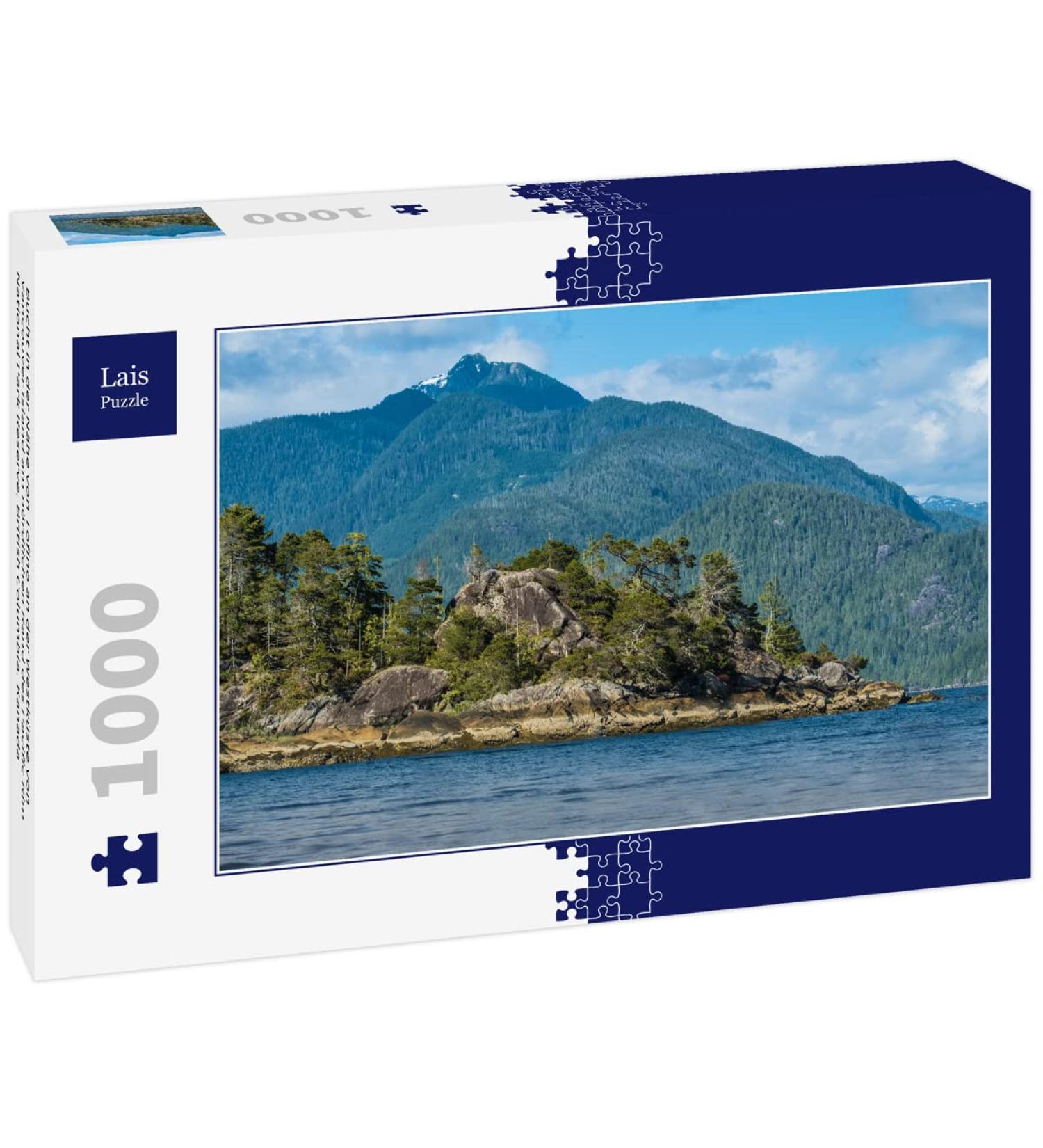 Lais Puzzle Bay near Tofino on the west coast of Vancouver Island on the northern edge of the Pacific Rim National Park Reserve British Columbia. Canada 1000 pieces - Buy Online on SooperMarket.com
