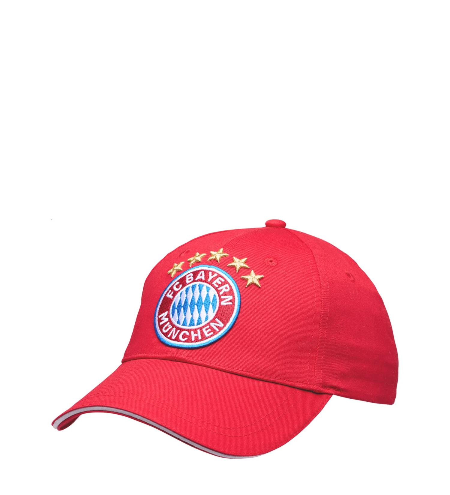 FC Bayern Munich Red Baseball Cap | Official Adult Logo Cap | One Size Fits All - Buy Online on SooperMarket.com