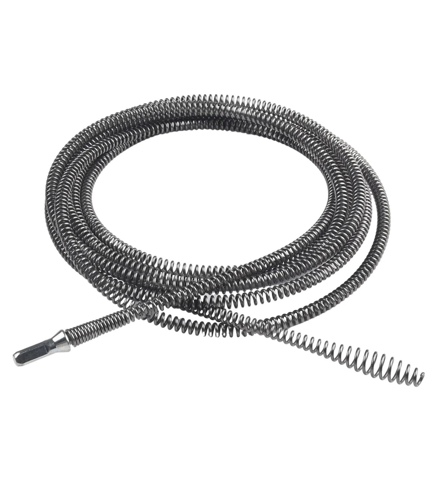 8/10 Meters Electric Drill Drain Dredging Tool - Sink Cleaner for Kitchen & Toilet Pipes - Buy Online on SooperMarket.com