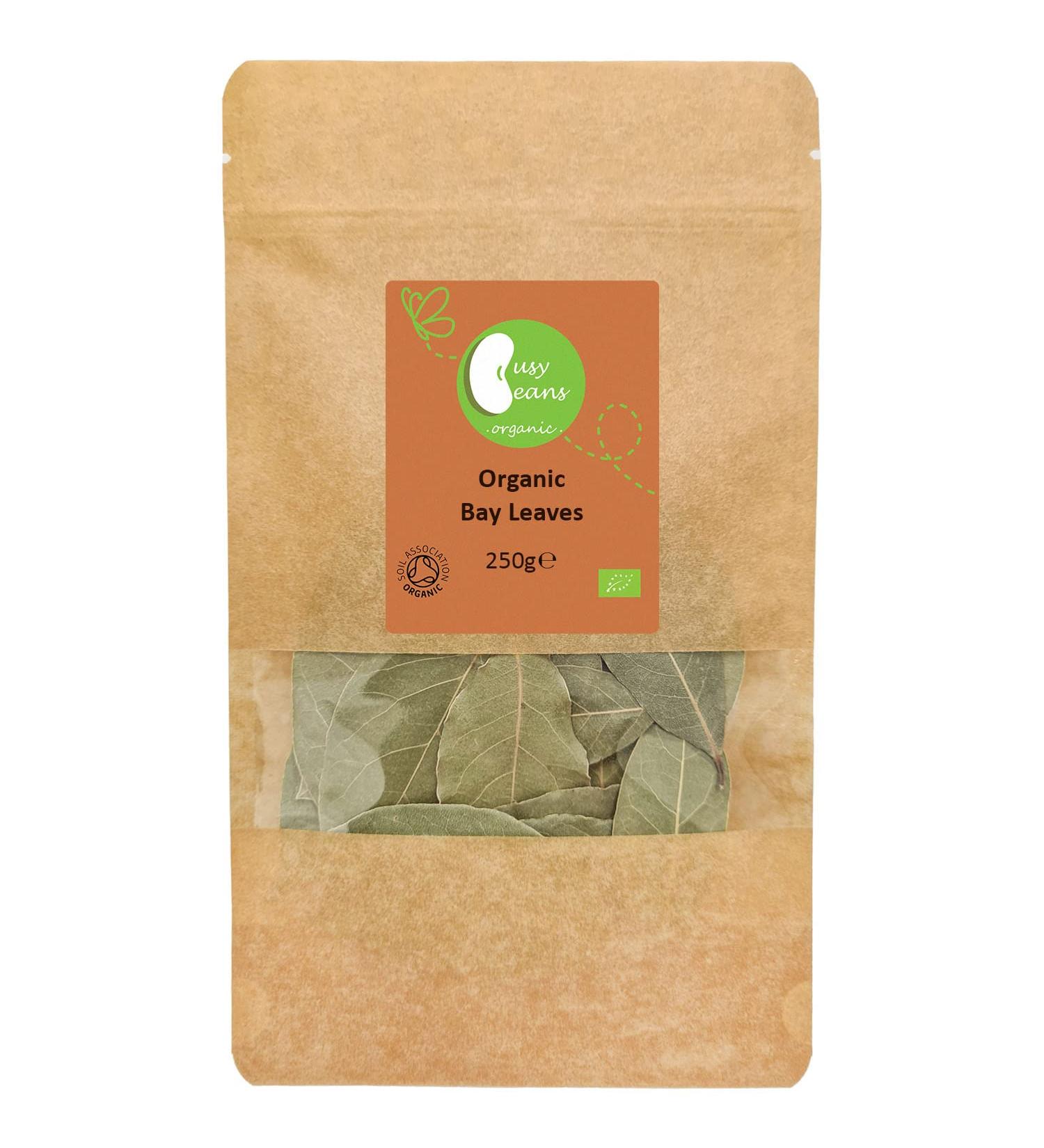 Certified Organic Dried Bay Leaves (250g) by Busy Beans Organic - Buy Online on SooperMarket.com
