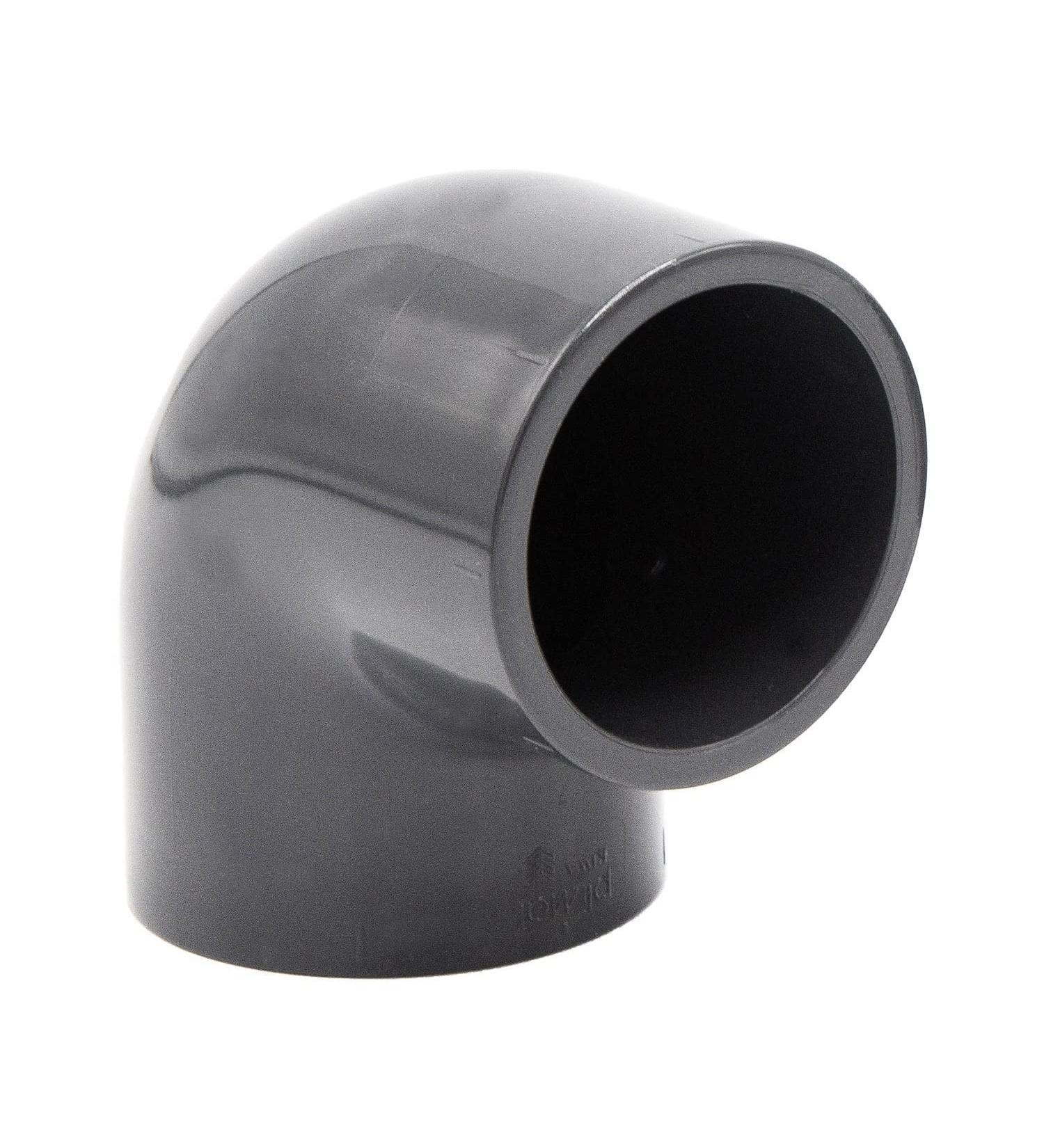 Buy PVC Angle Sleeve 90 | 50mm | 1.5 Inch | Adhesive Muffle | PVC Tube Sleeve with 2 Connections | High-Quality PVC Fitting - BM_014 - Buy Online on SooperMarket.com